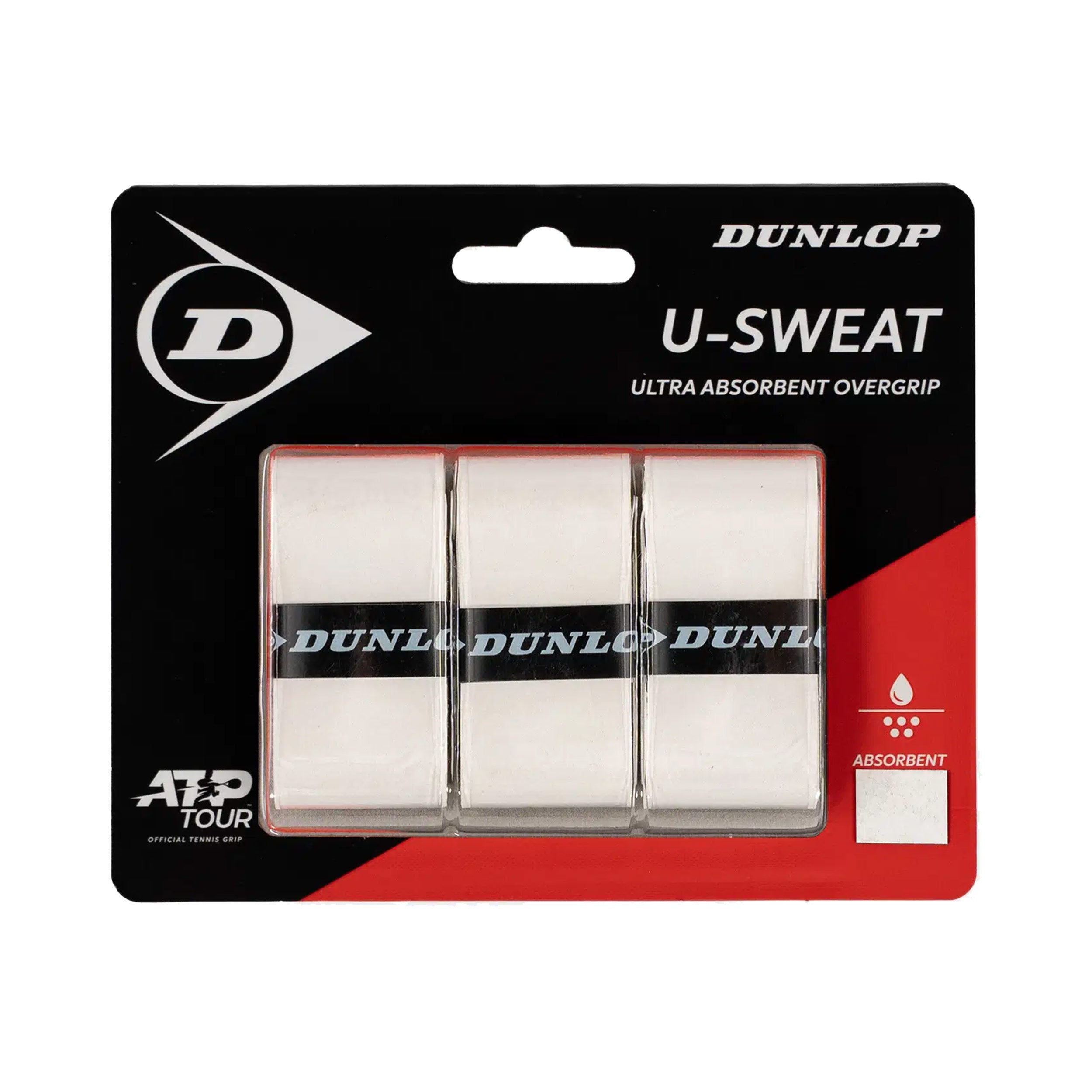 Dunlop U-Sweat  3er Pack - weiß