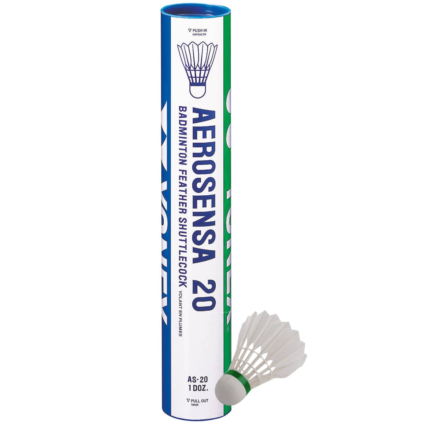 Yonex Aerosensa 20 12er Pack mittel