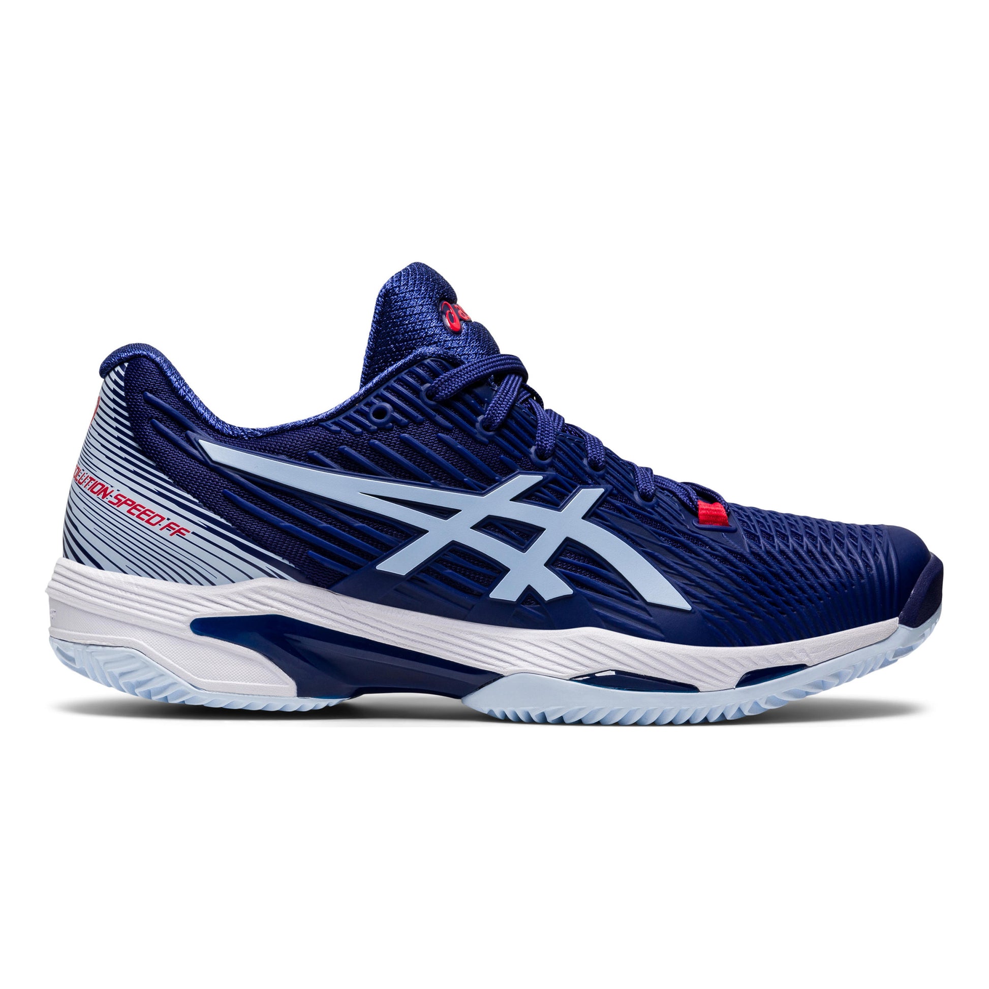 ASICS Solution Speed FF 2 Sandplatzschuh Damen - dunkelblau, hellblau