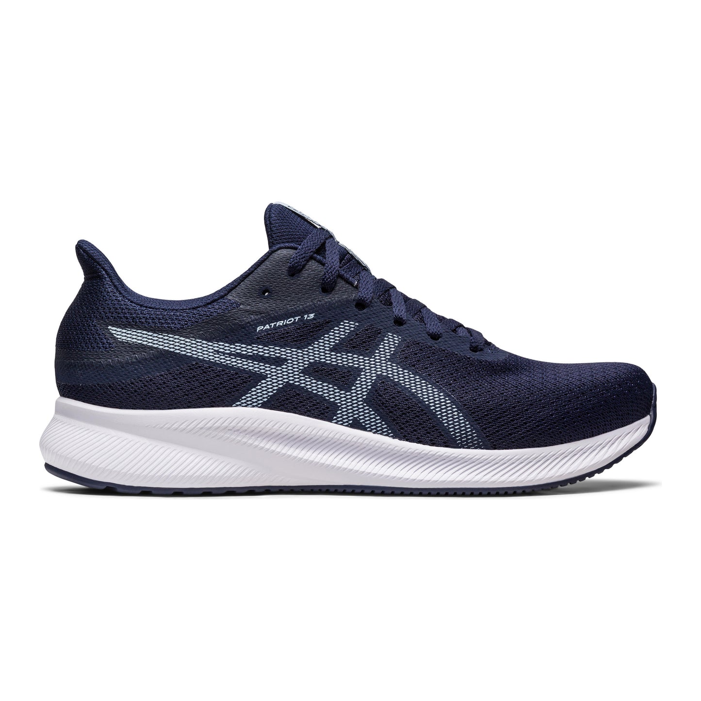 ASICS Patriot 13 Neutralschuh Herren - blau, weiß