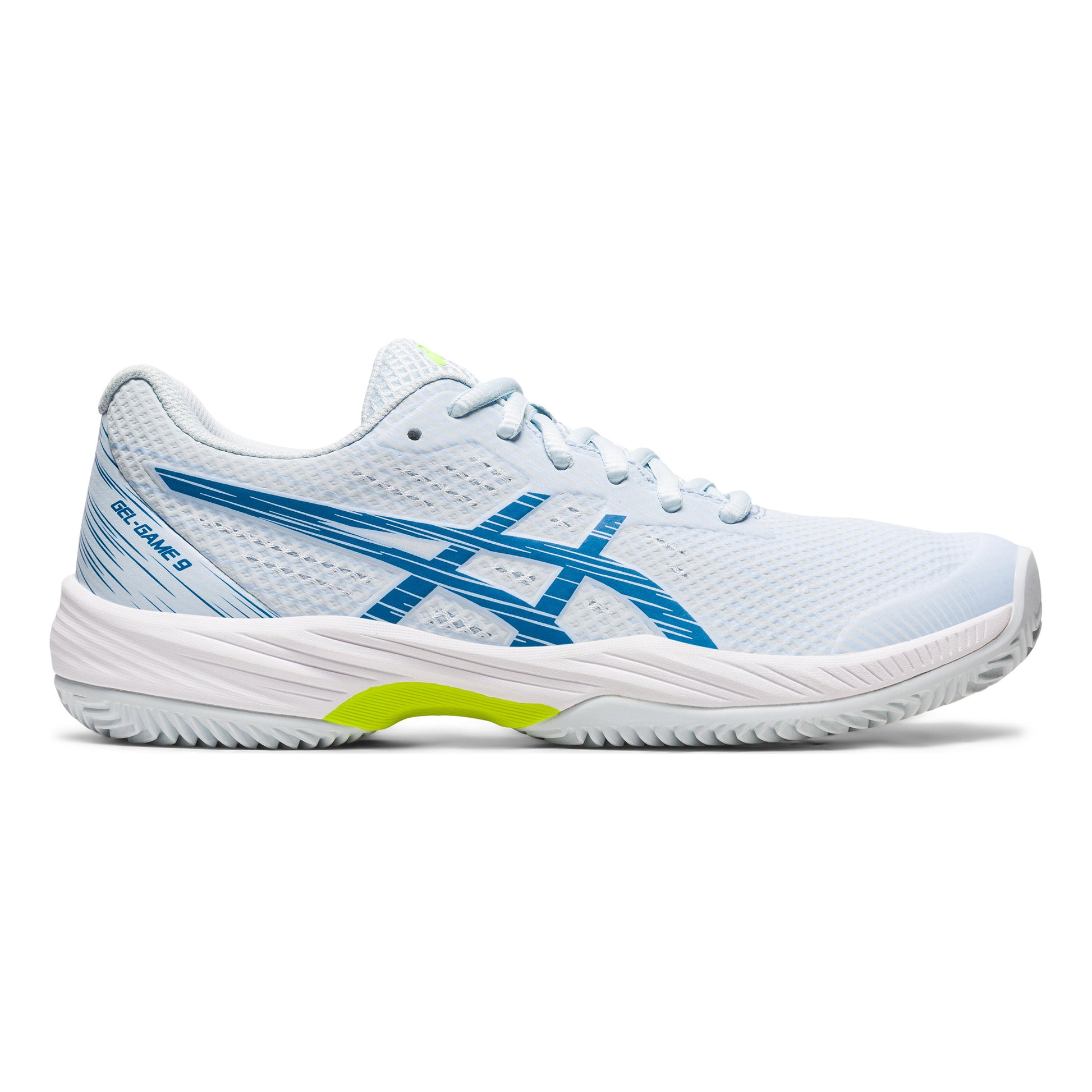 ASICS Gel-Game 9 Sandplatzschuh Damen - hellblau, blau