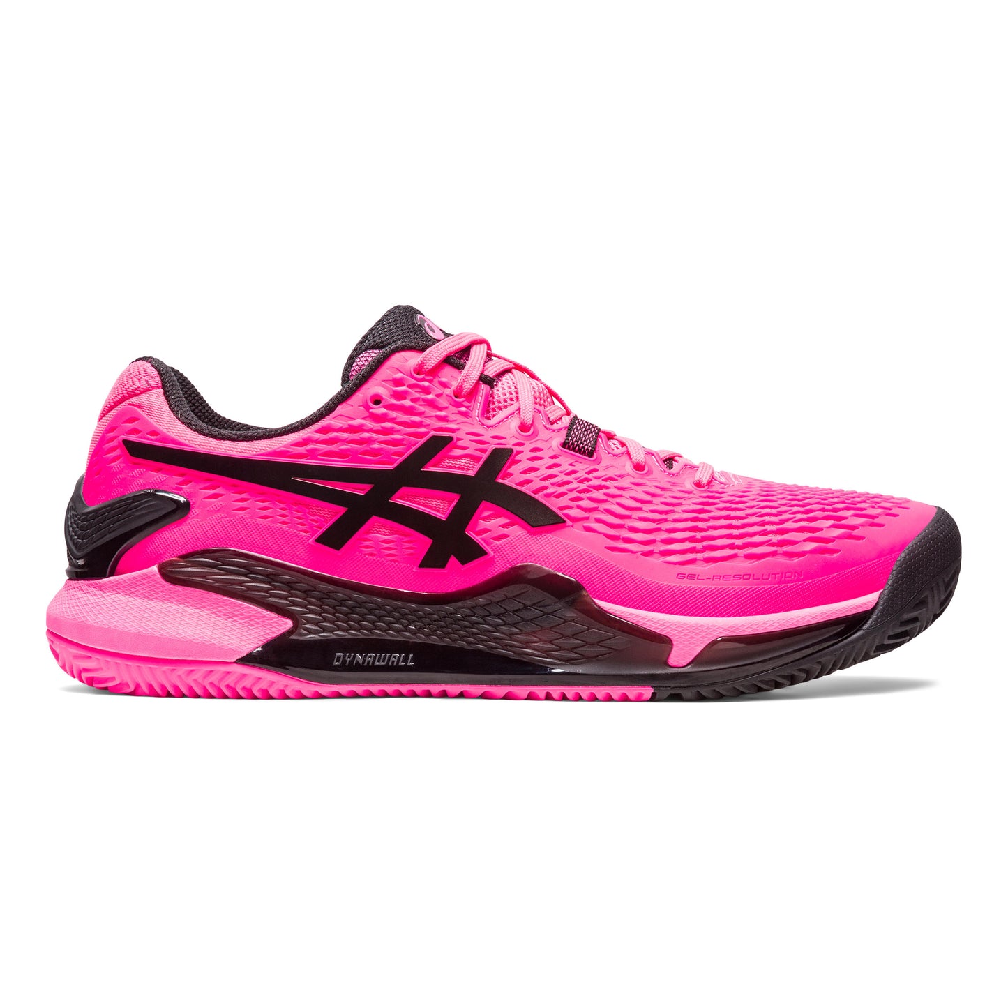 ASICS Gel-Resolution 9 Sandplatzschuh Herren - pink, schwarz