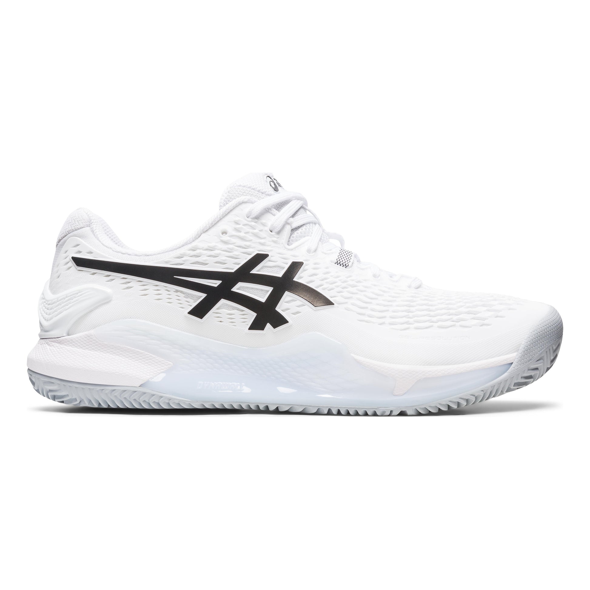 ASICS Gel-Resolution 9 Sandplatzschuh Herren - weiß, schwarz