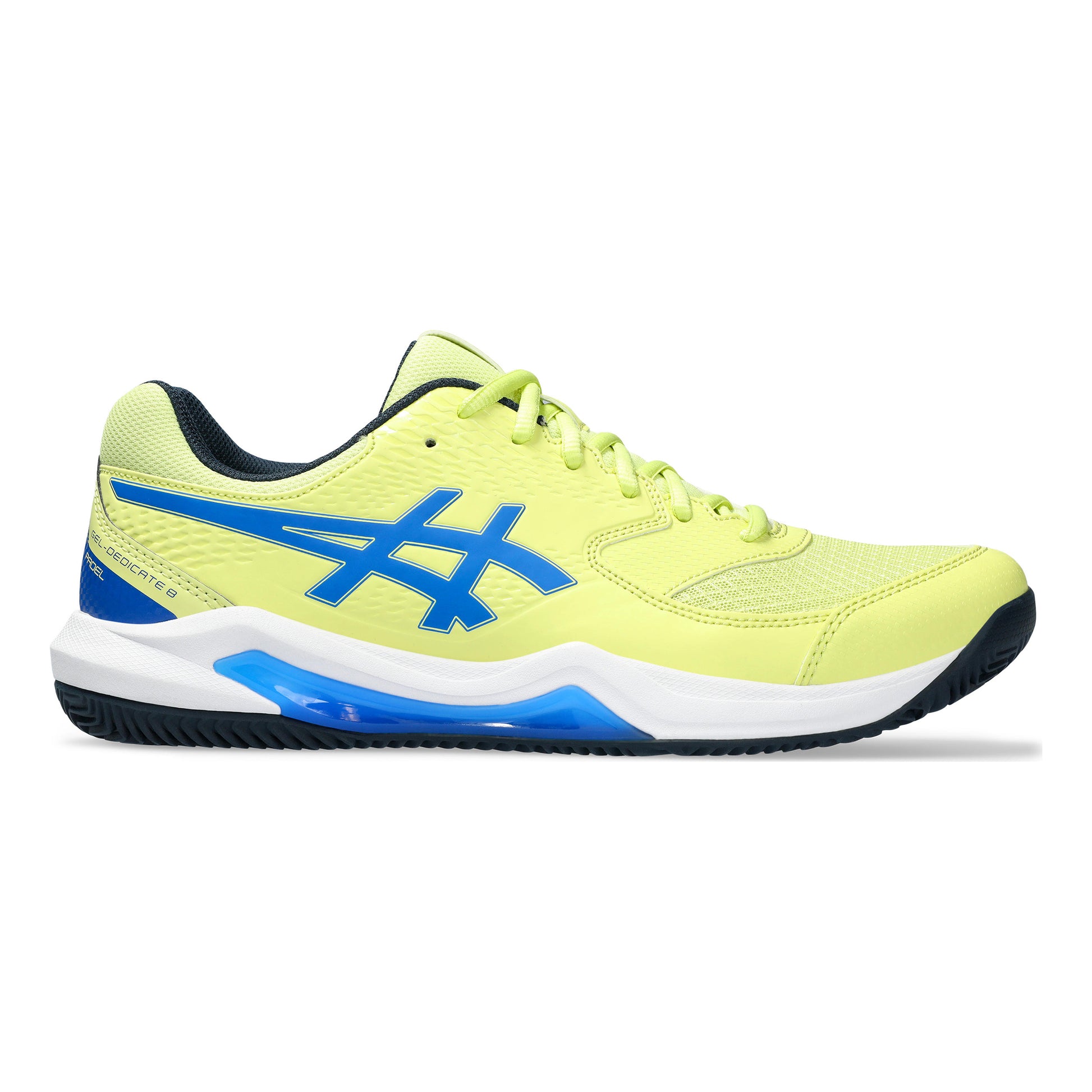 ASICS Gel-Dedicate 8 Padelschuh Herren - gelb, hellblau