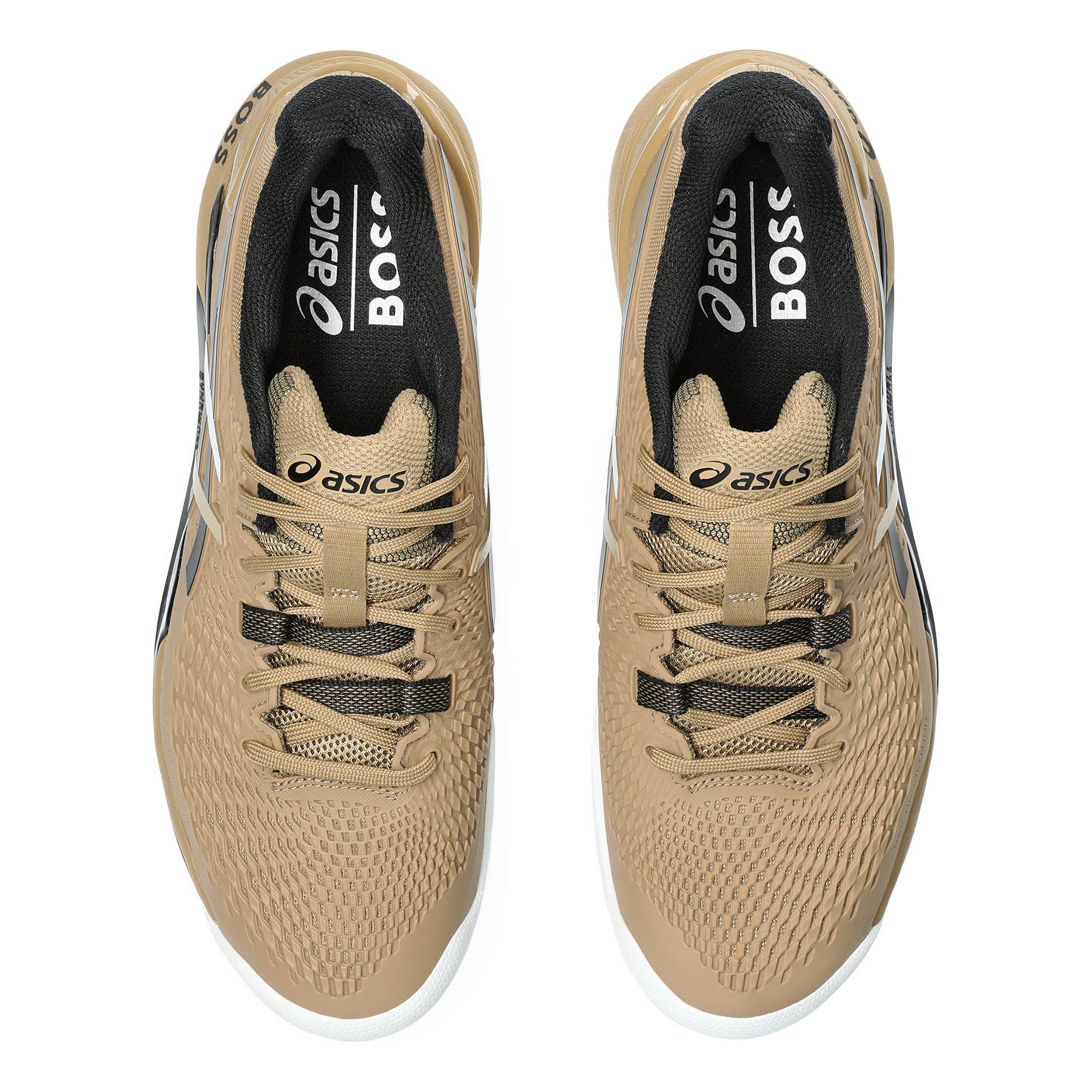 Gel-Resolution 9 Boss Allcourtschuh Herren - caramel, schwarz