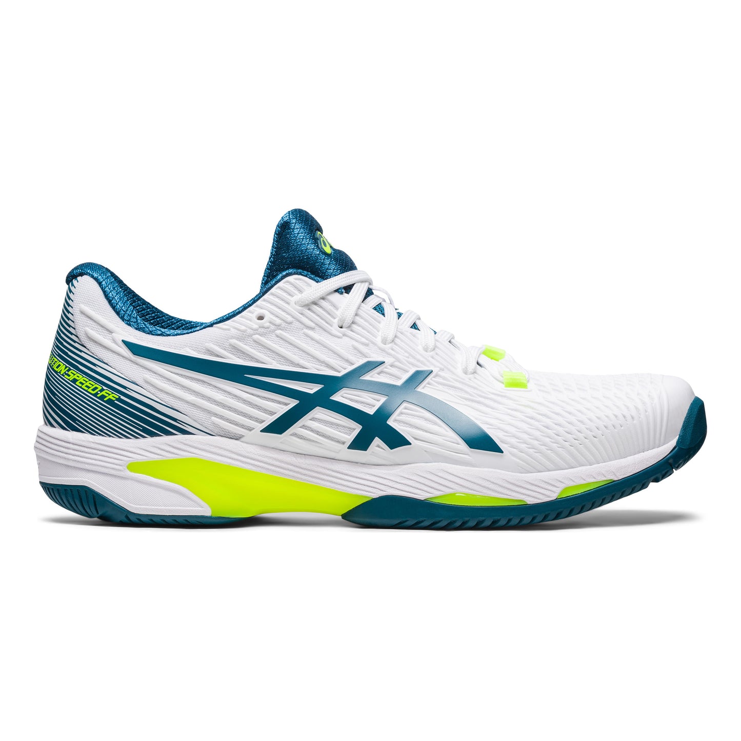 ASICS Solution Speed FF 2 Allcourtschuh Herren - weiß, petrol