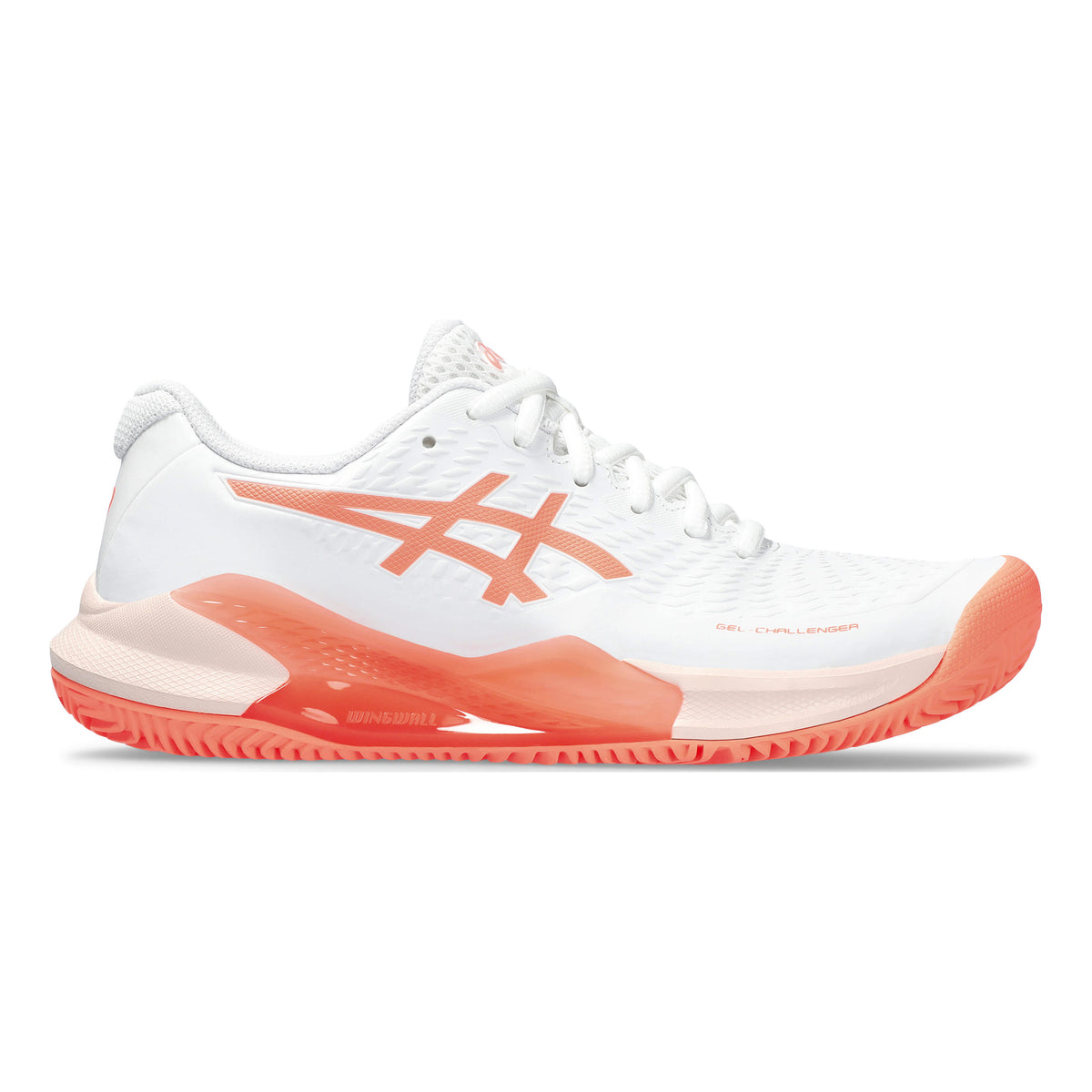 ASICS Gel-Challenger 14 Sandplatzschuh Damen - weiß, koralle