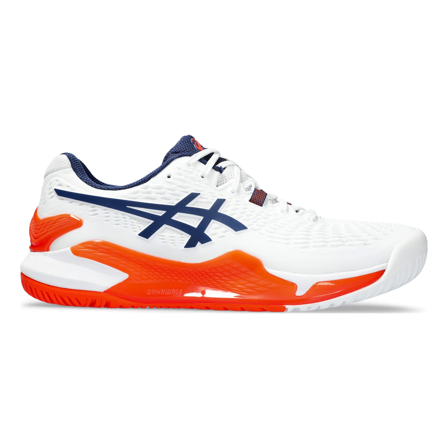 ASICS Gel-Resolution 9 Allcourtschuh Herren - weiß, orange
