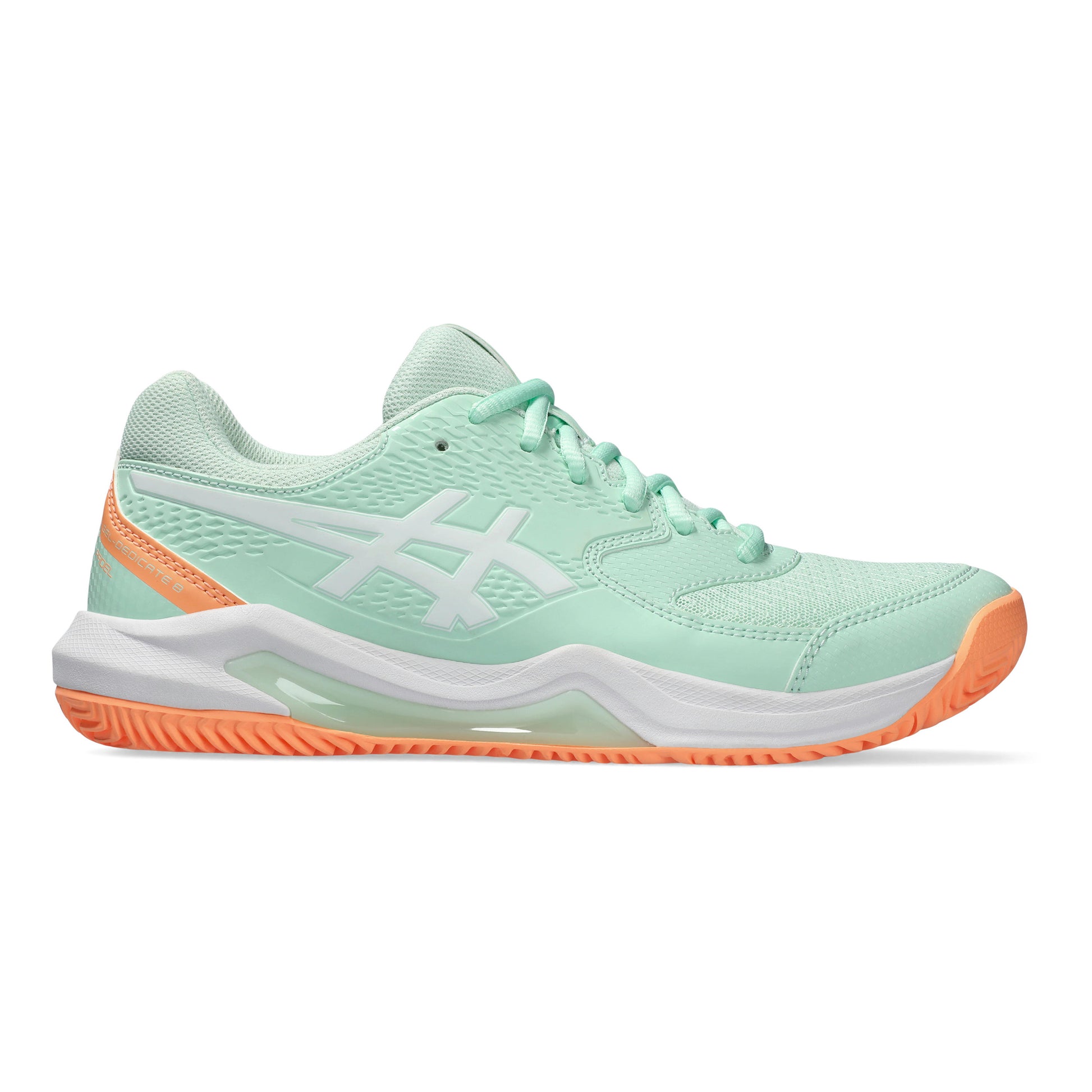 ASICS Gel-Dedicate 8 Padelschuh Damen - mint, apricot