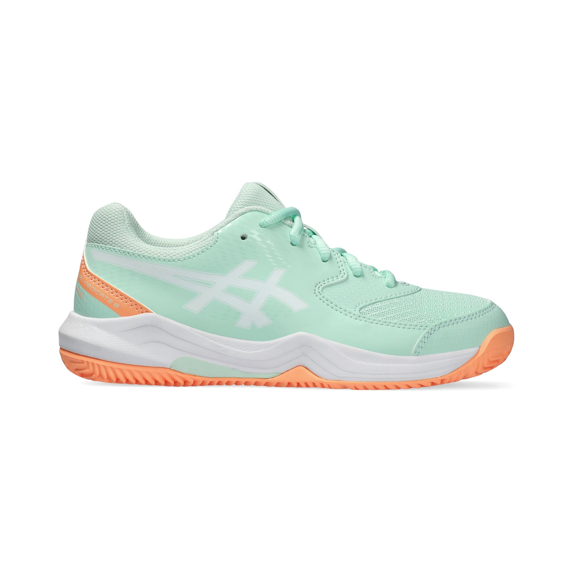 ASICS GEL-DEDICATE 8 PADEL GS Padelschuh Kinder-mint, weiß