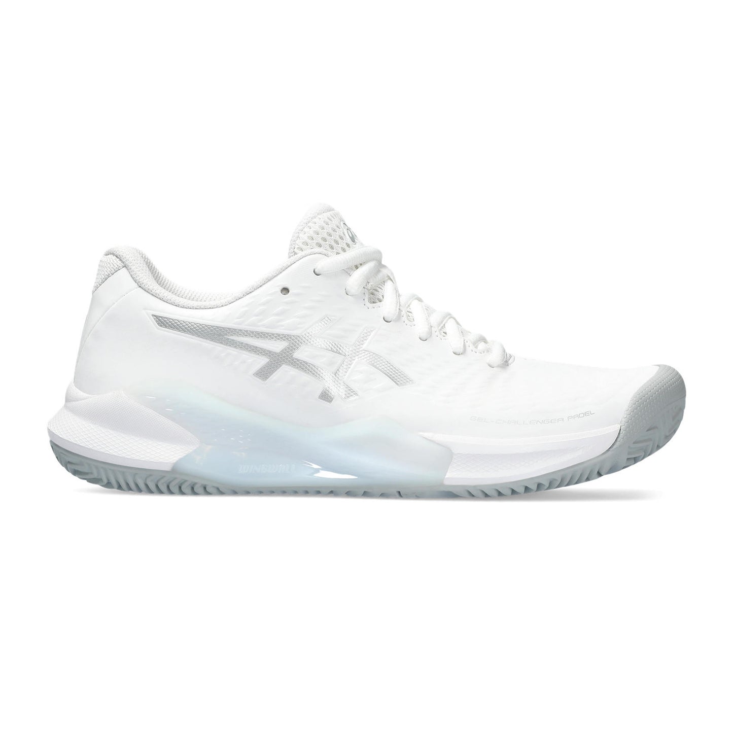 ASICS Gel-Challenger 14 Padelschuh Damen-Weiß,Silber