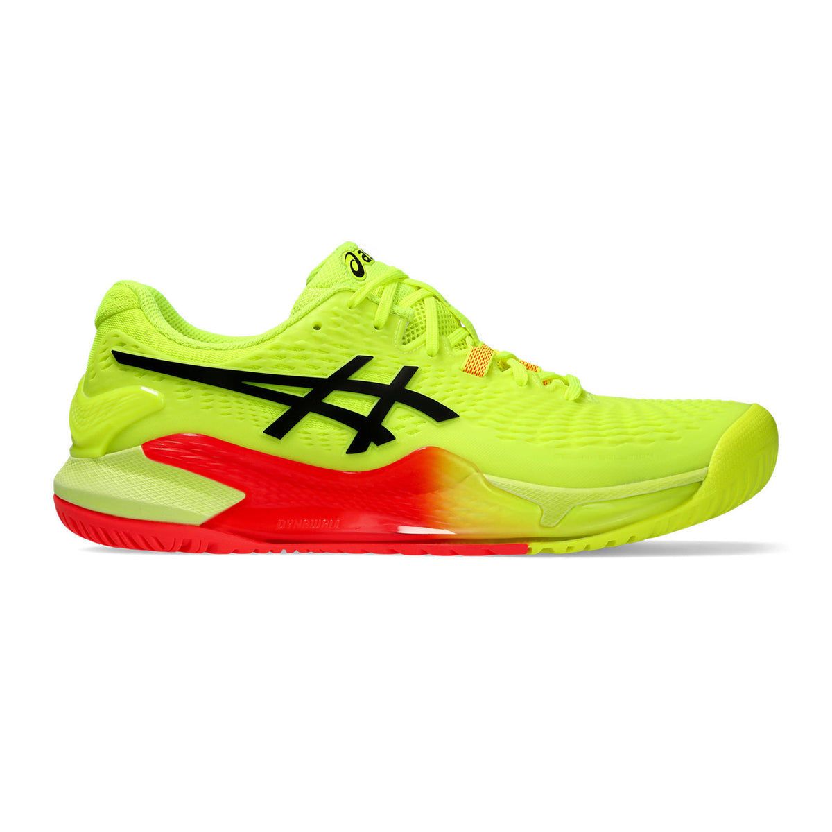 ASICS Gel-Resolution 9 Allcourtschuh Herren - gelb, schwarz