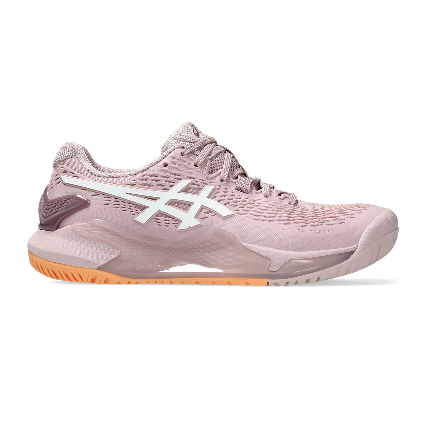 ASICS Gel-Resolution 9 Allcourtschuh Damen - rosa, weiß