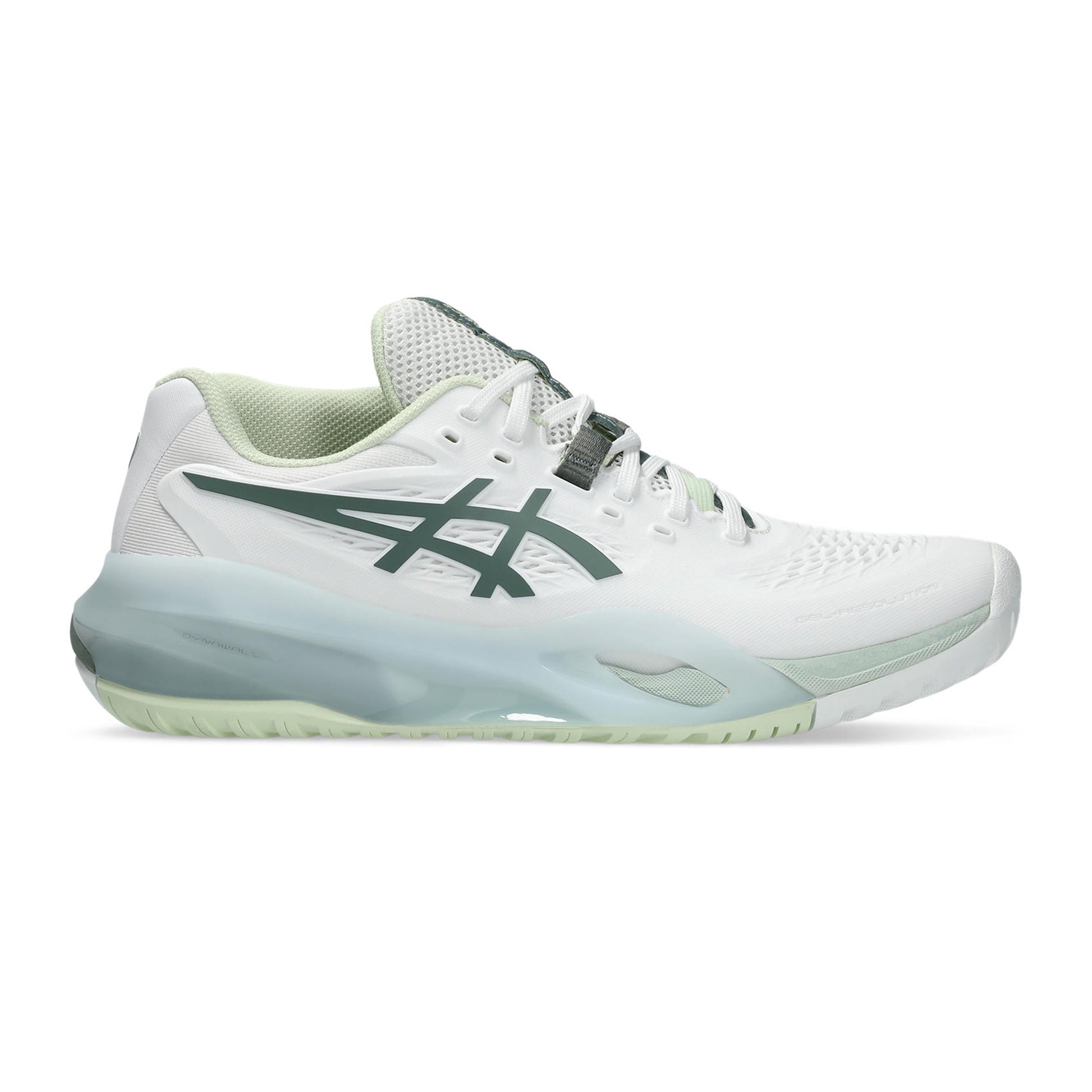 ASICS Gel-Resolution X Allcourtschuh Damen - weiß, blaugrau
