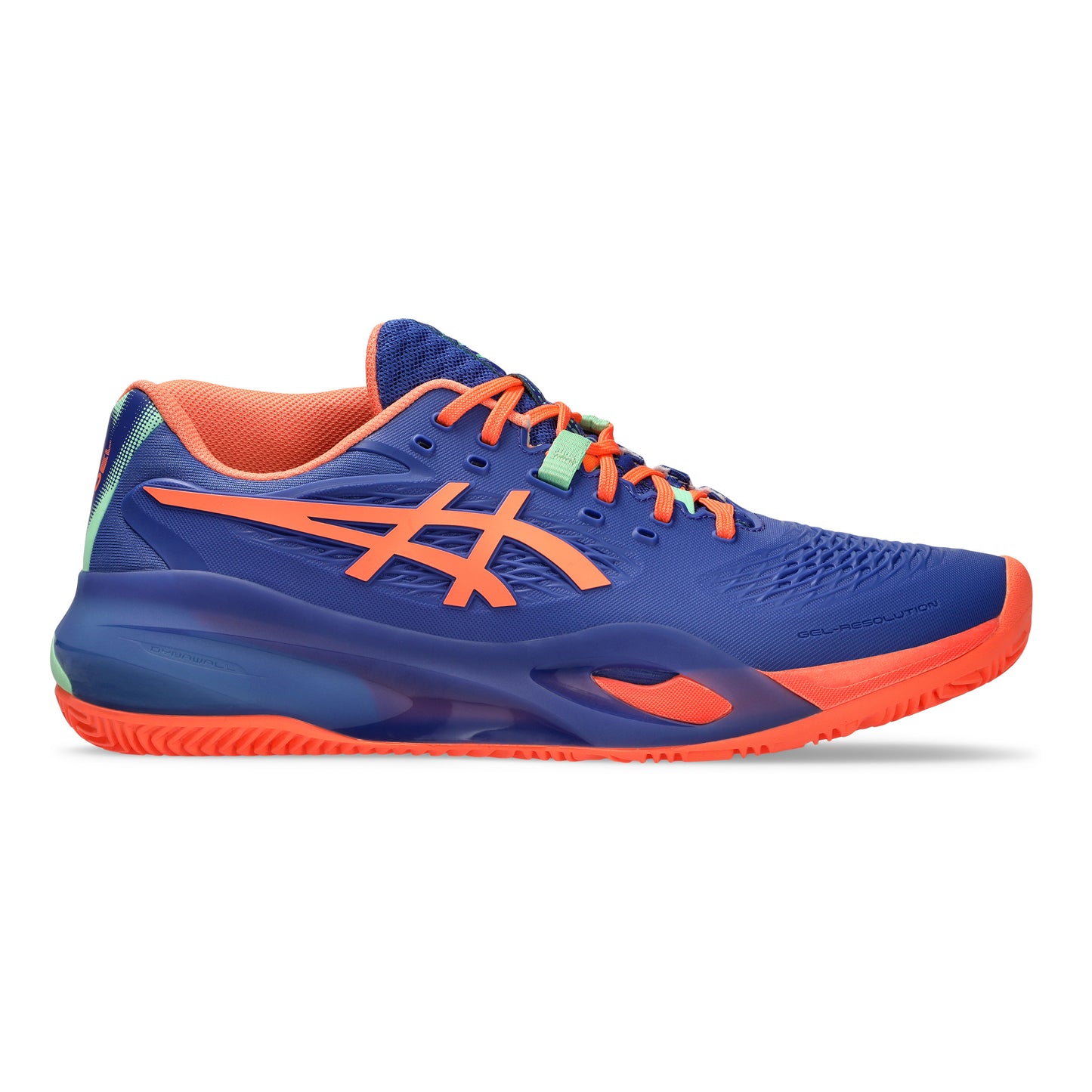 ASICS Gel-Resolution X Padelschuh Herren - dunkelblau, koralle
