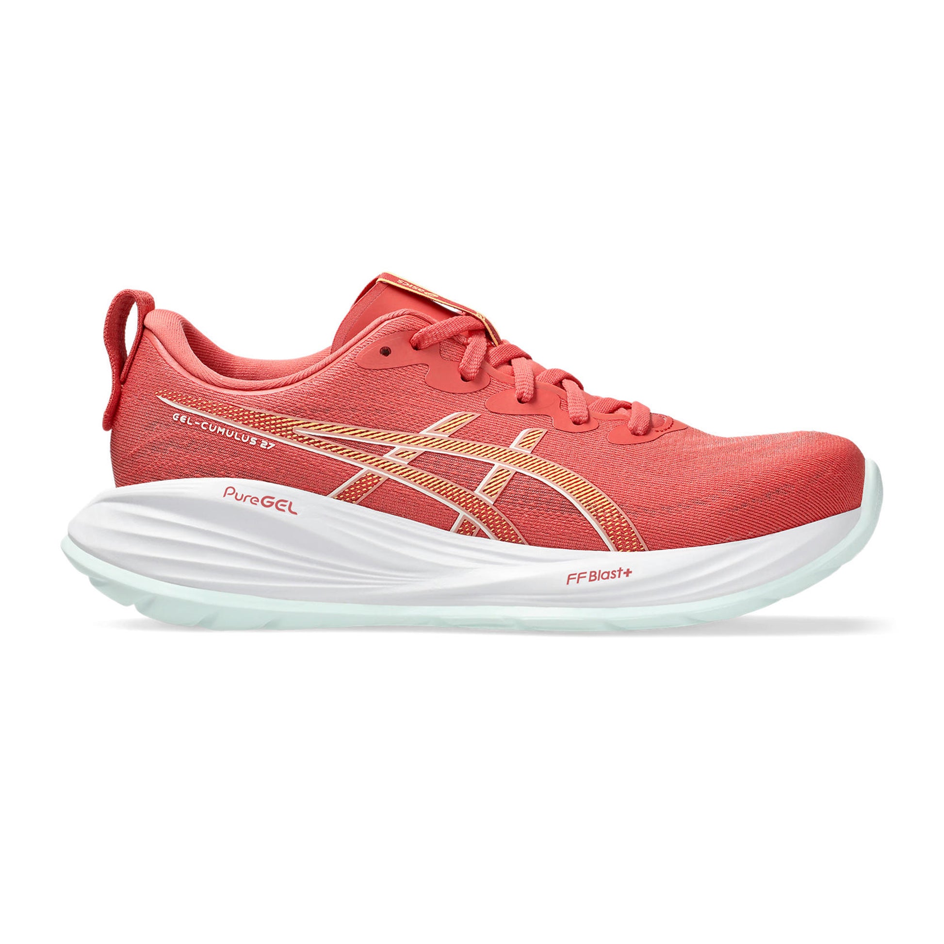 ASICS Gel-Cumulus 27 Neutralschuh Damen-Pink,Creme