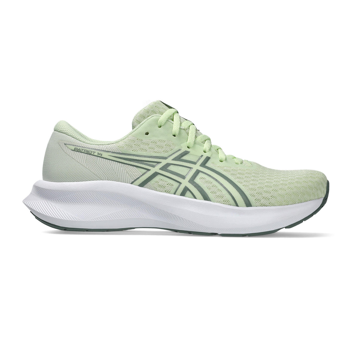ASICS Patriot 14 Neutralschuh Damen-hellgrün, grün
