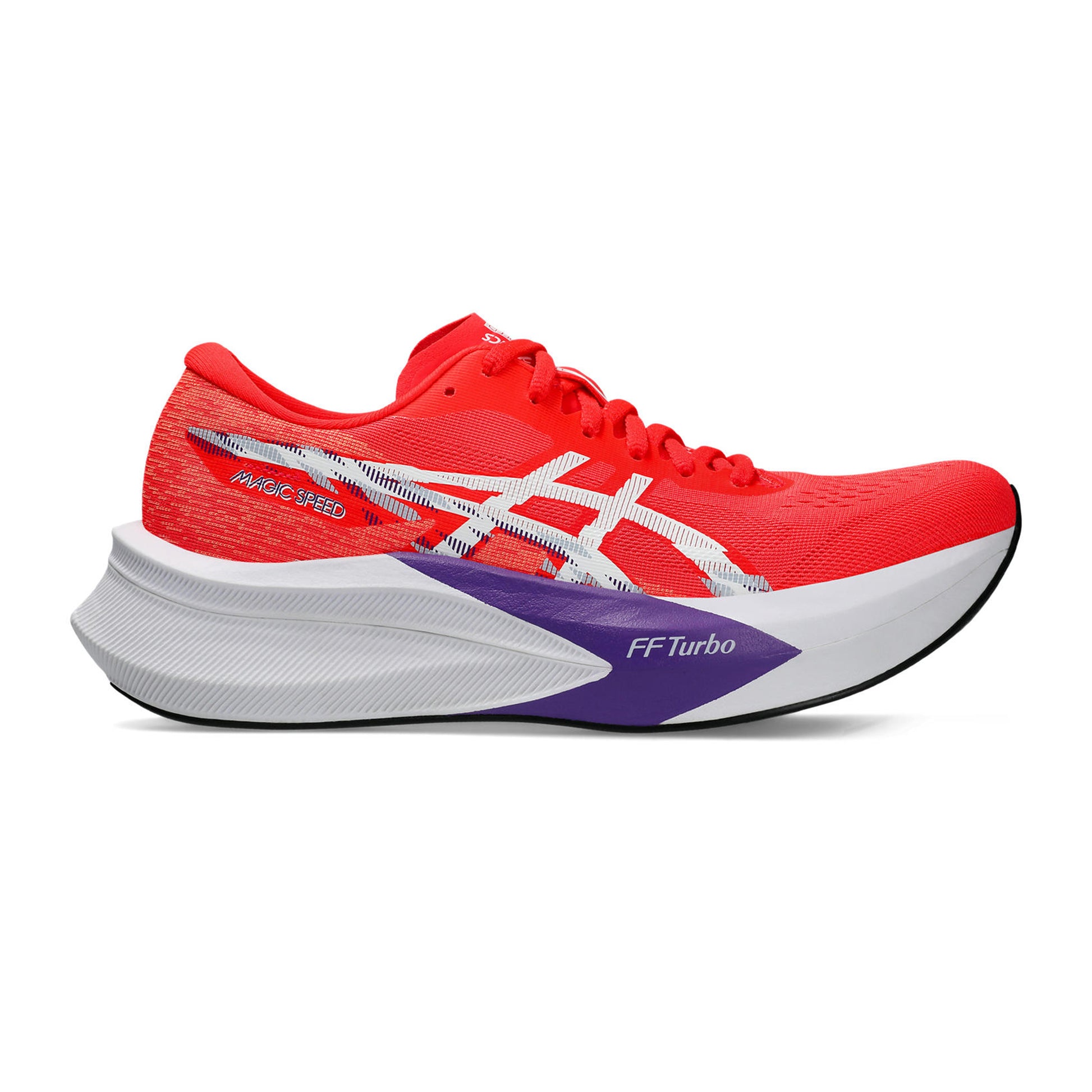 ASICS Magic Speed 4 Wettkampfschuh Damen-Koralle,Grau