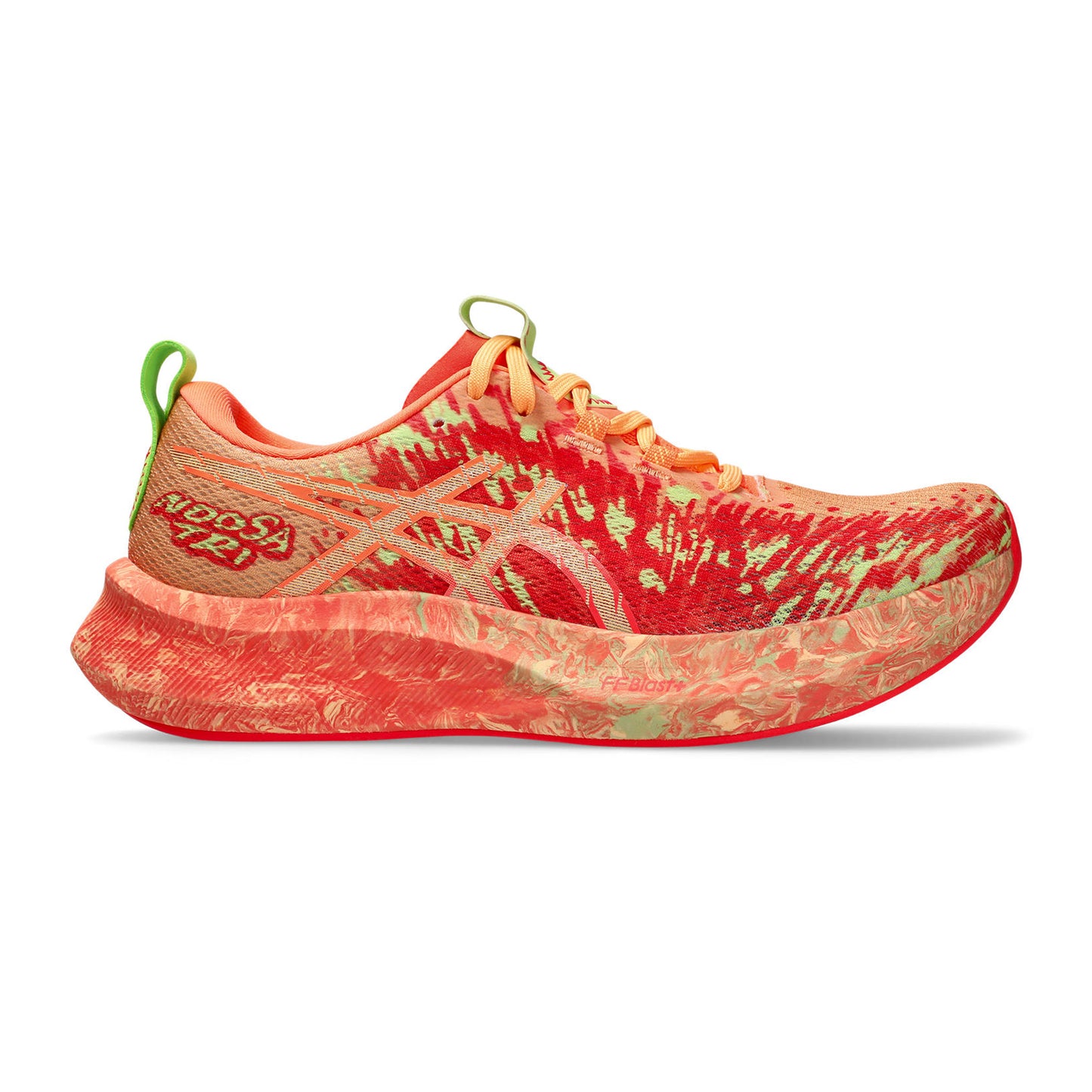 ASICS Noosa Tri 16 Wettkampfschuh Damen-koralle, neongrün