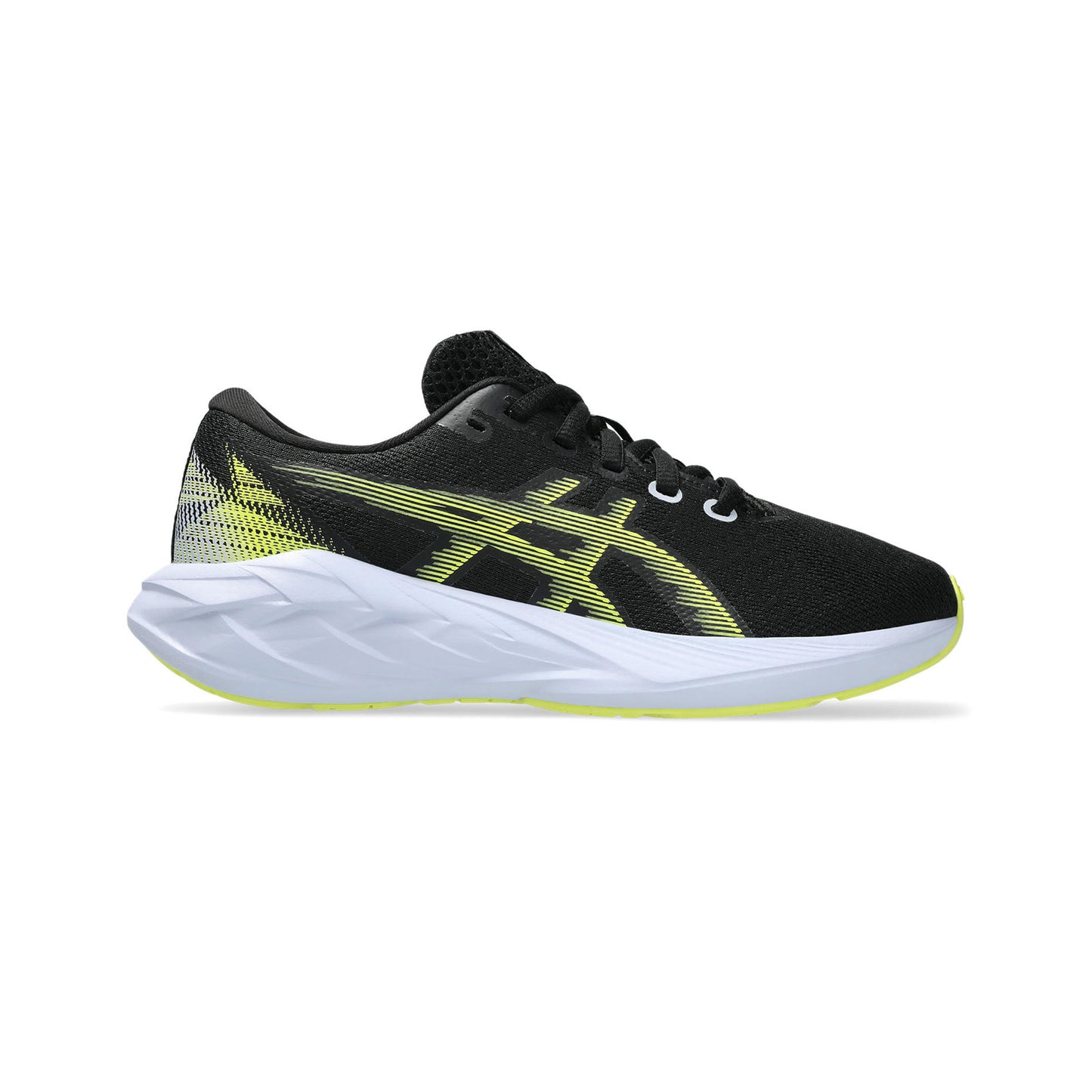ASICS Novablast 5 GS Neutralschuh Kinder-schwarz, zitronengelb