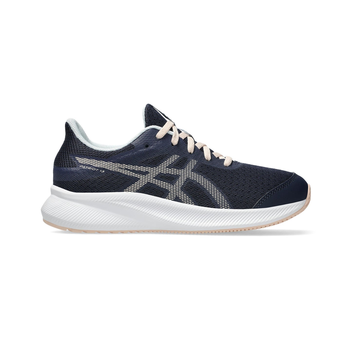 ASICS Patriot 13 GS Neutralschuh Kinder-Dunkelblau,Creme