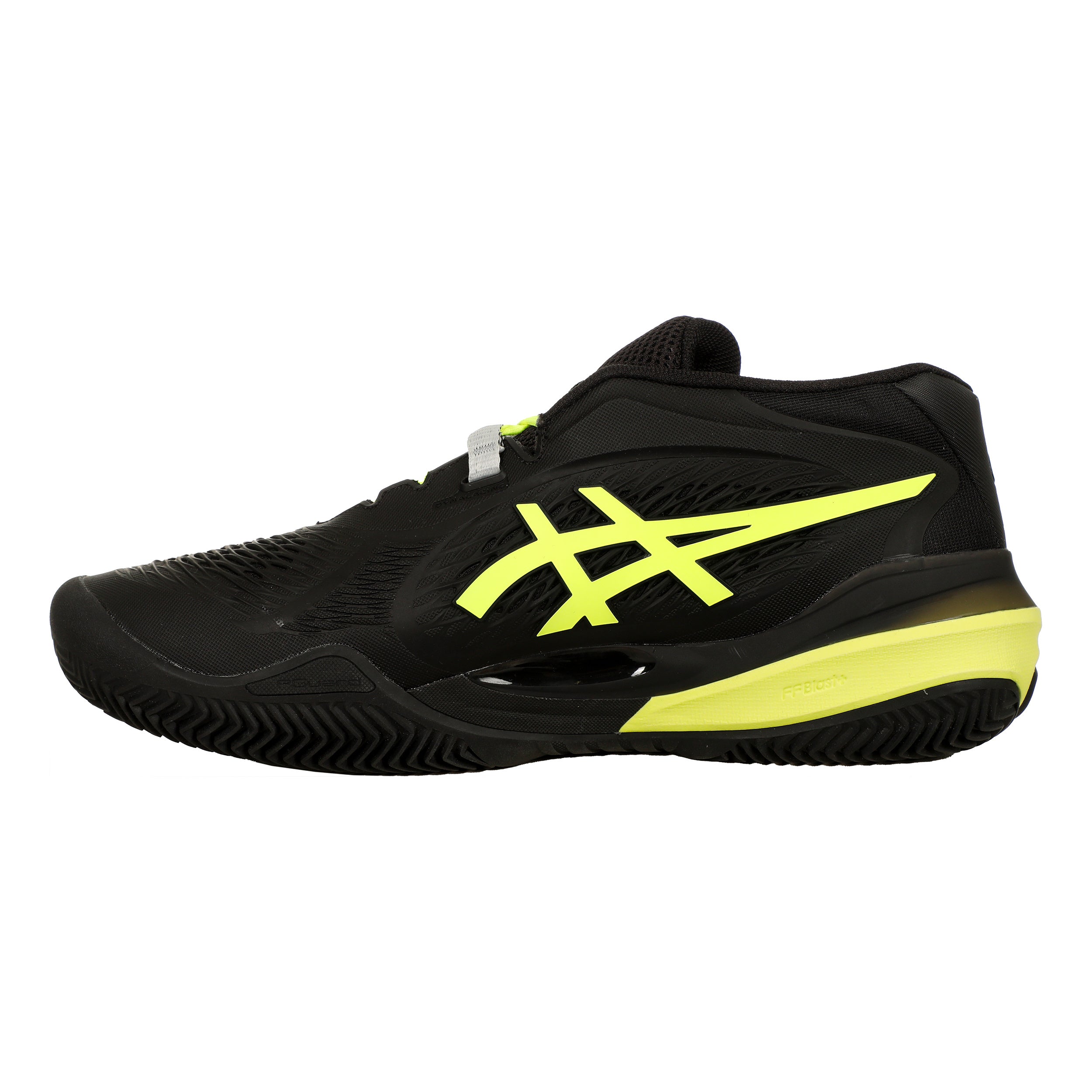 Gel-Resolution X Sandplatzschuh Herren - schwarz, neongelb