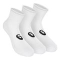 Quarter Sportsocken 3er Pack-Weiß,Schwarz