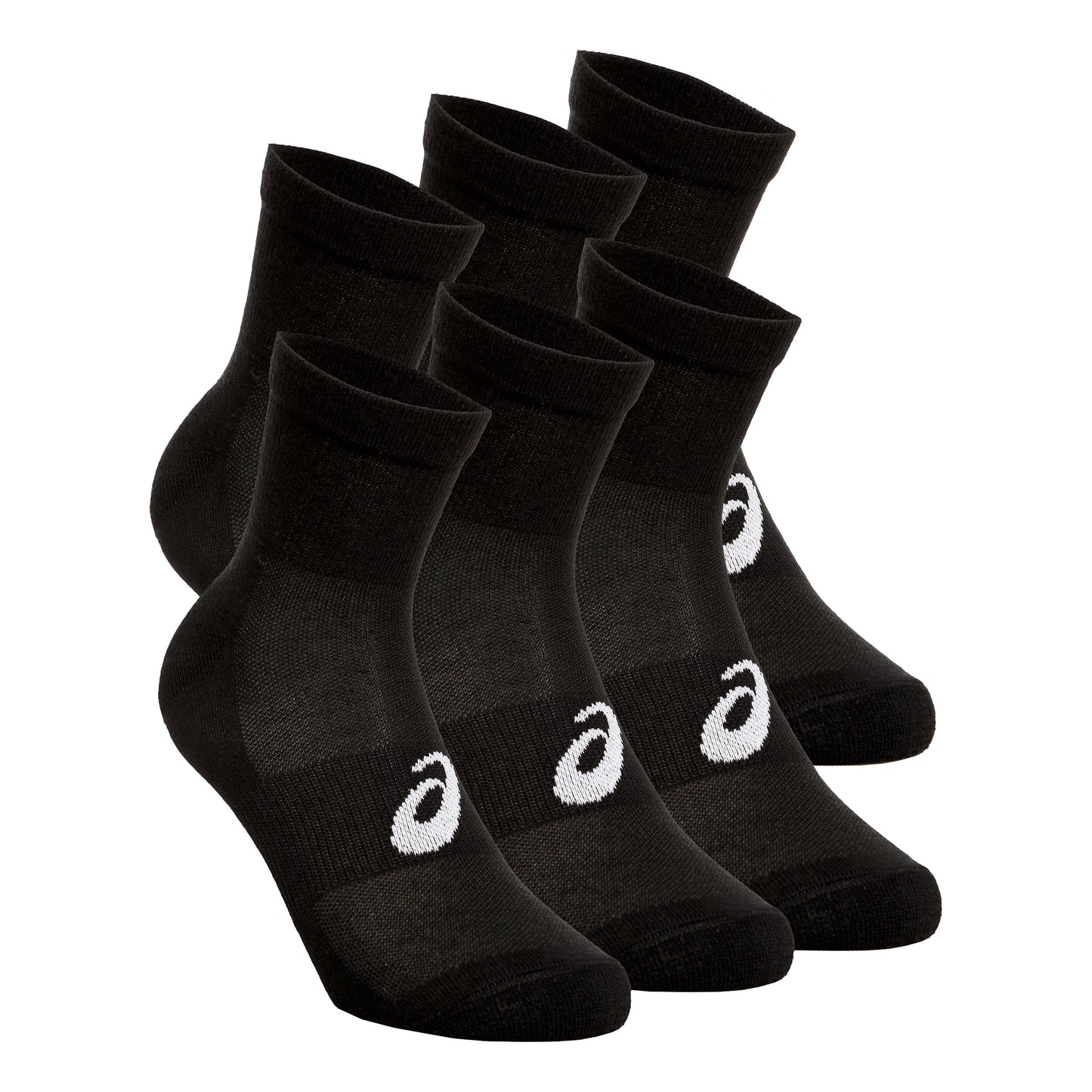 ASICS Quarter Sportsocken-Schwarz