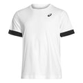 Court T-Shirt Herren - weiß, dunkelblau