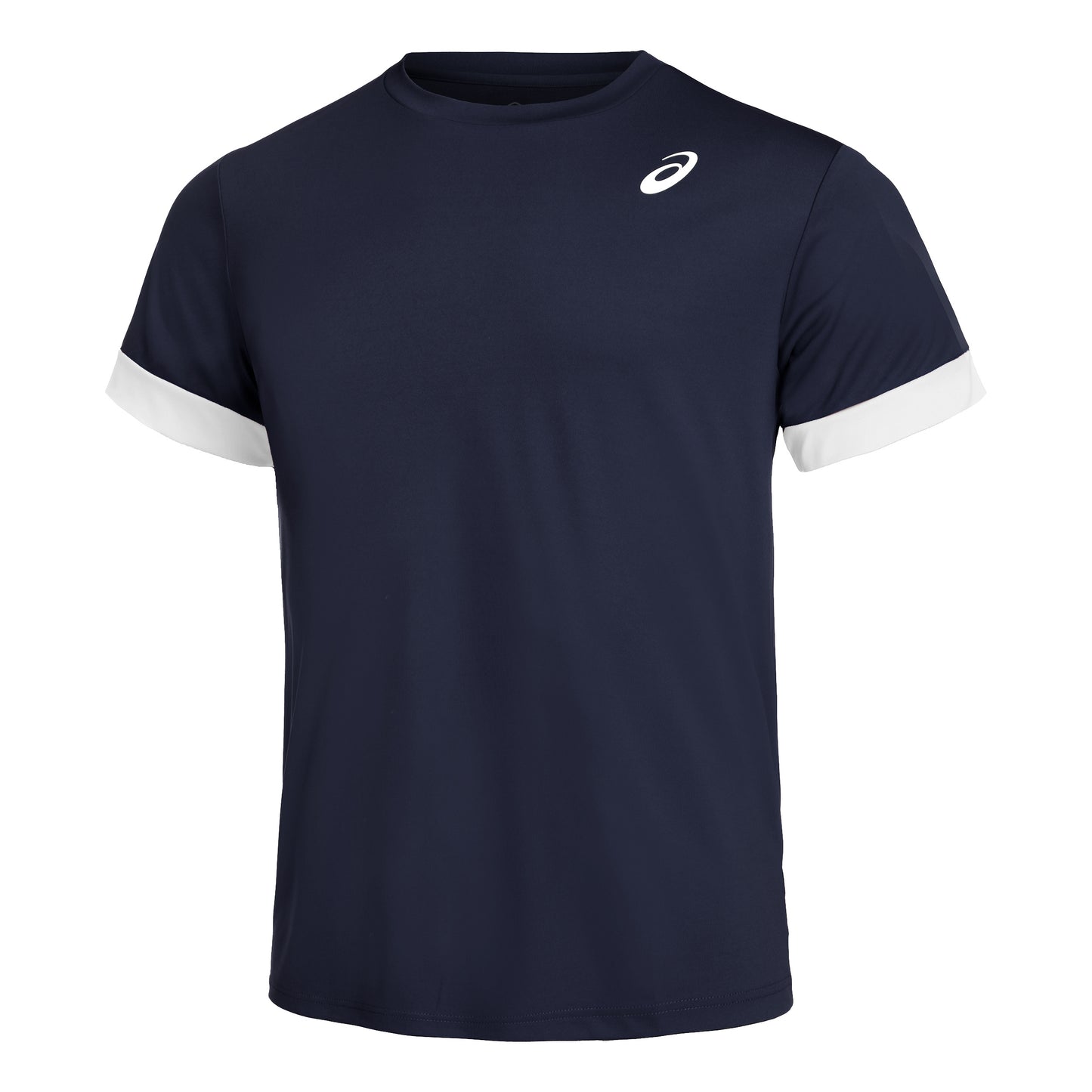 ASICS Court T-Shirt Herren - dunkelblau, weiß