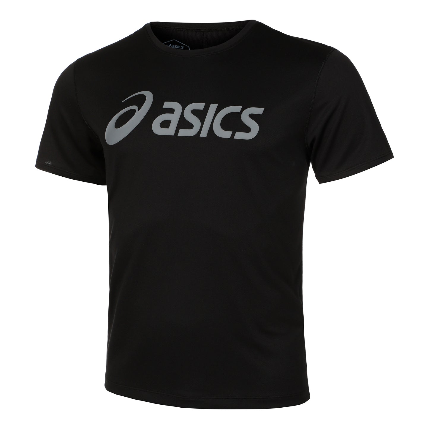 ASICS Core Laufshirt Herren - grün, schwarz