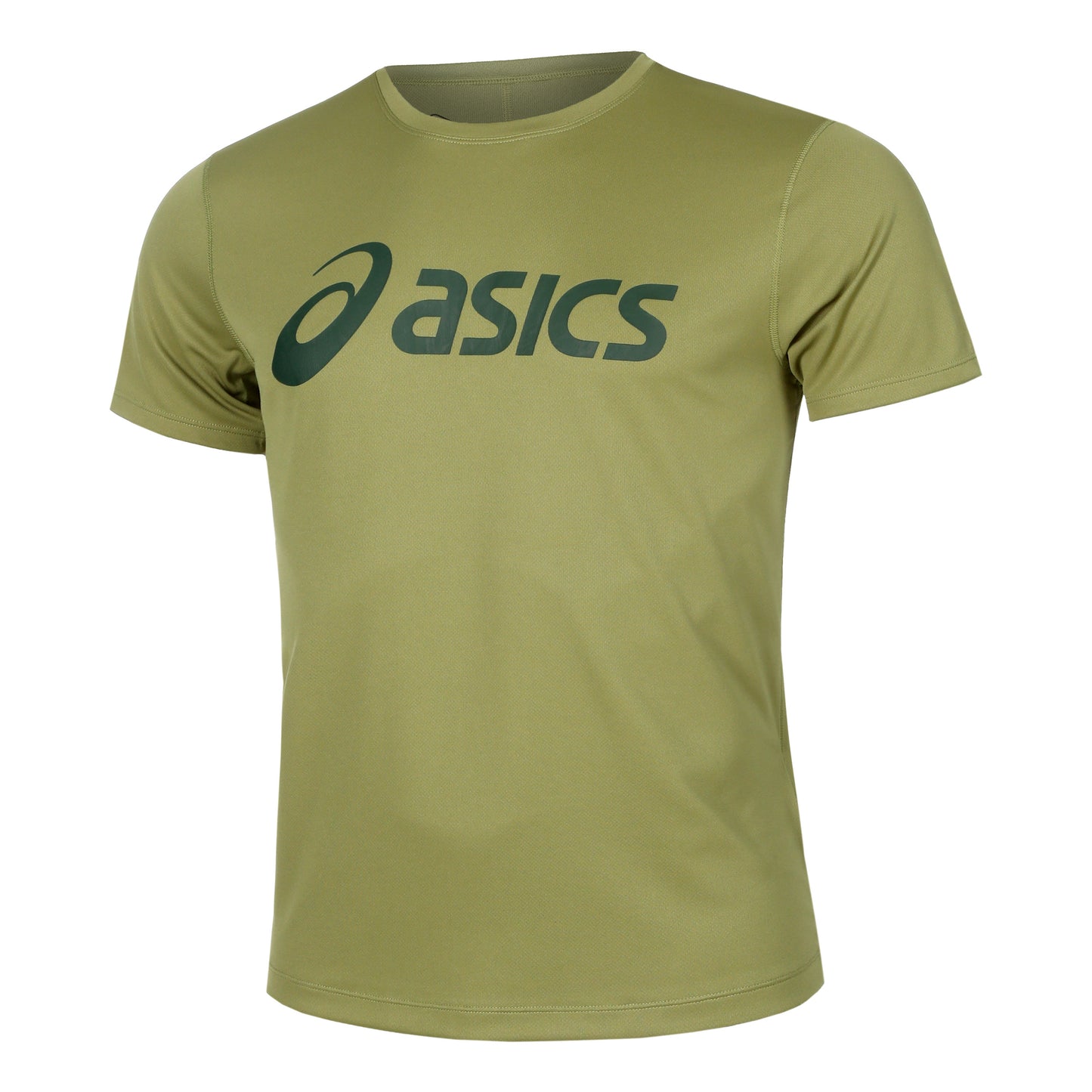 ASICS Core Laufshirt Herren - oliv, dunkelgrün