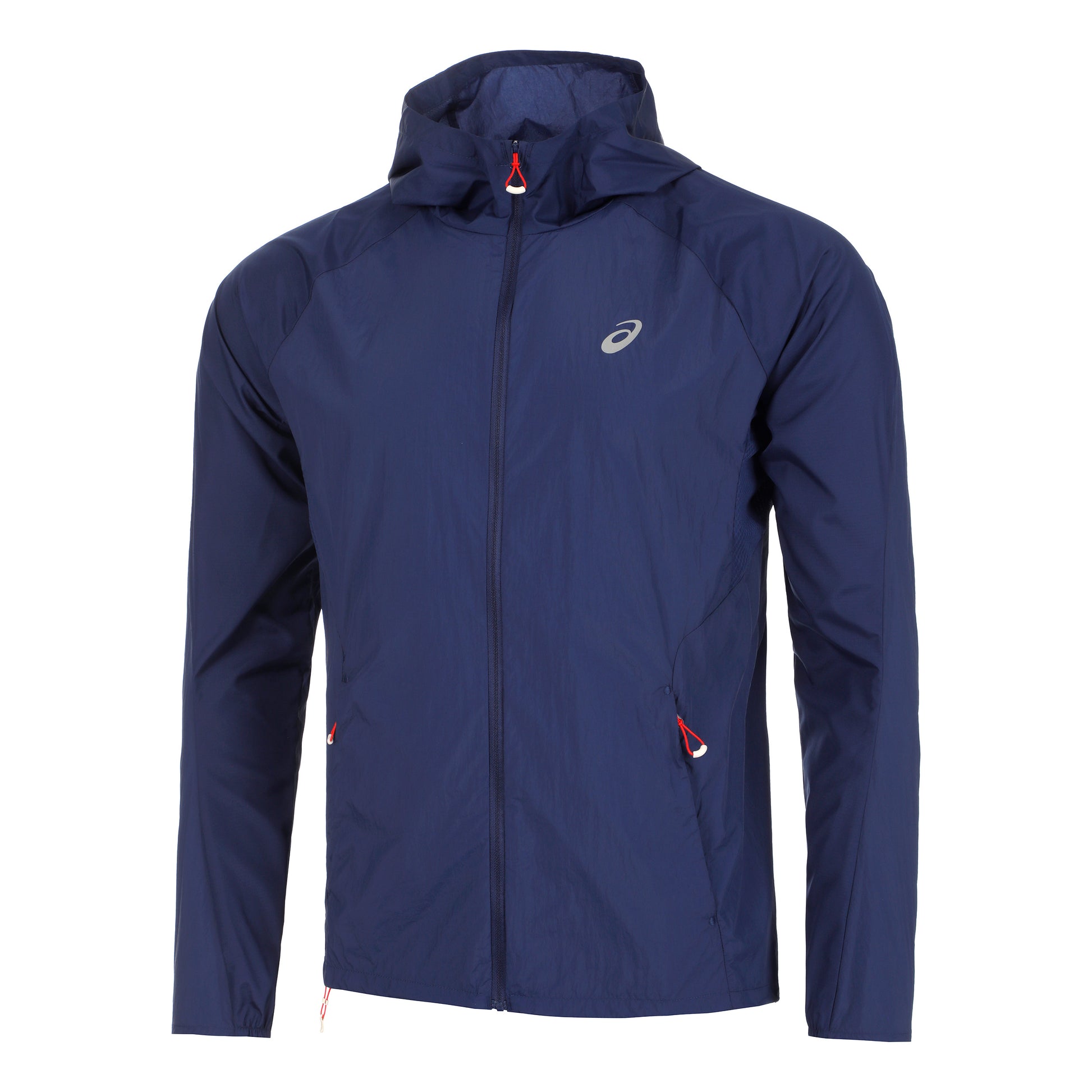 ASICS Road Packable Jacket Laufjacke Herren - dunkelblau