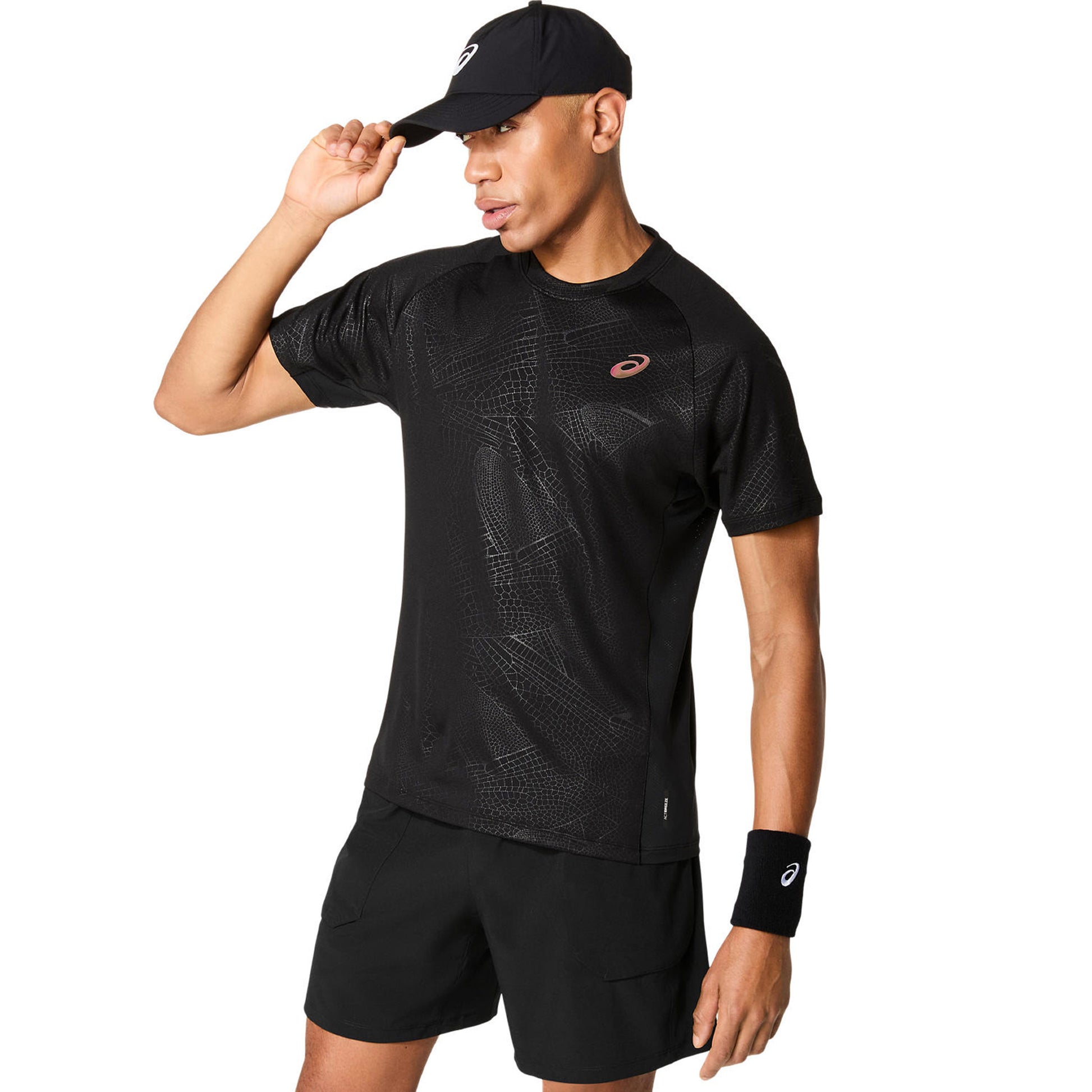 ASICS Match Capsule T-Shirt Herren-Schwarz