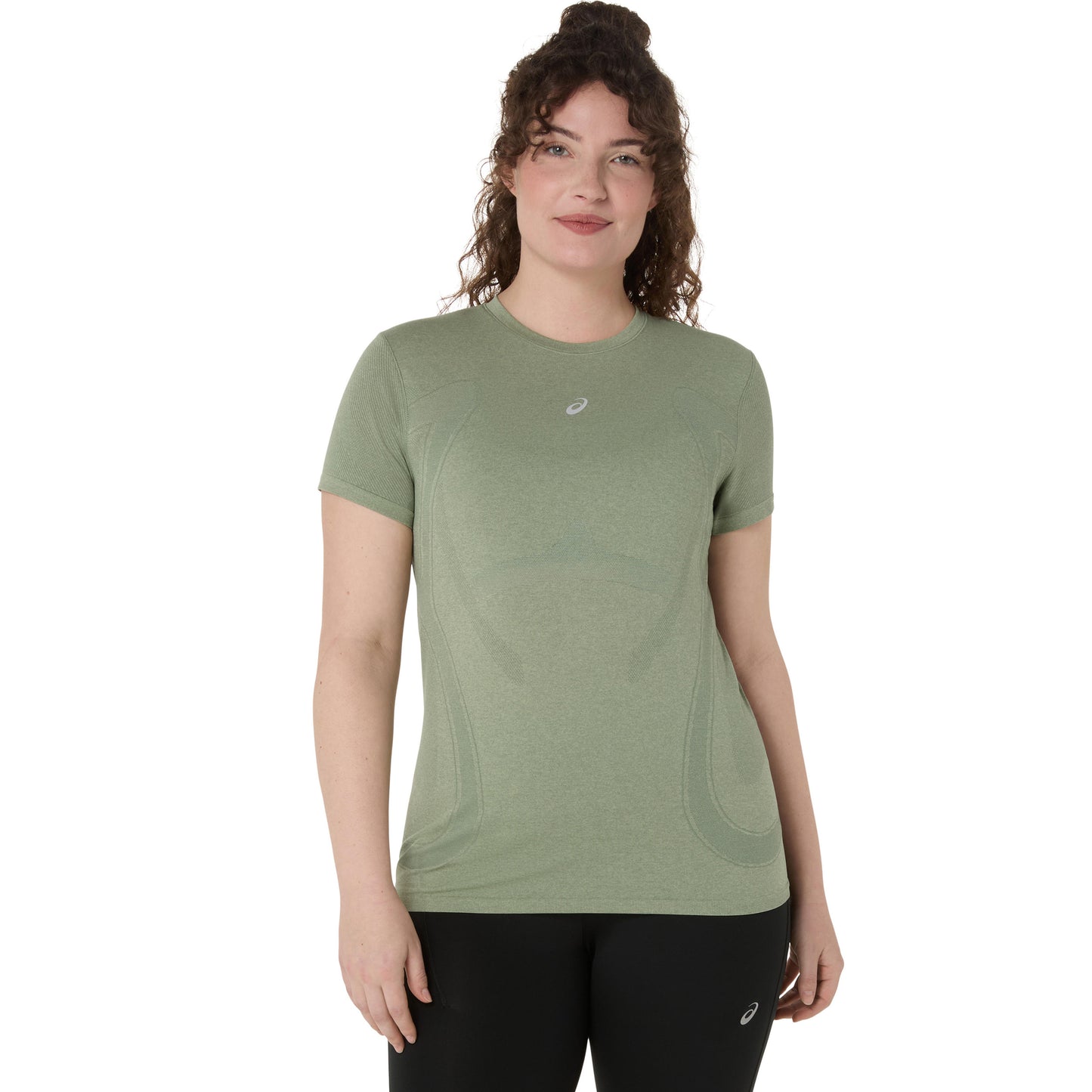 ASICS Road Seamless  Laufshirt Damen - grau, blau
