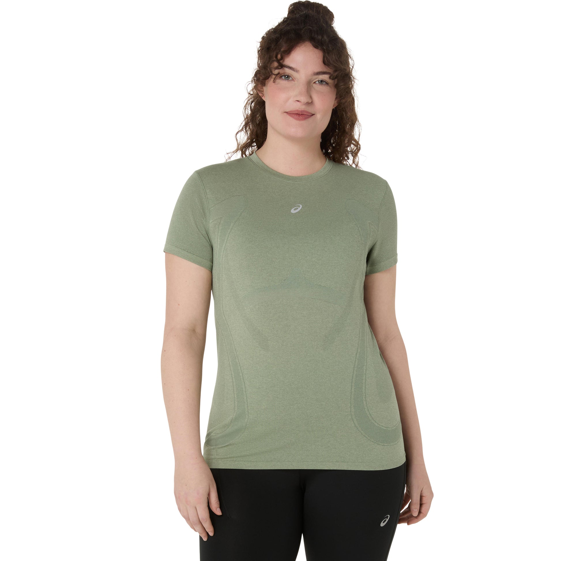 ASICS Road Seamless  Laufshirt Damen - grau, blau