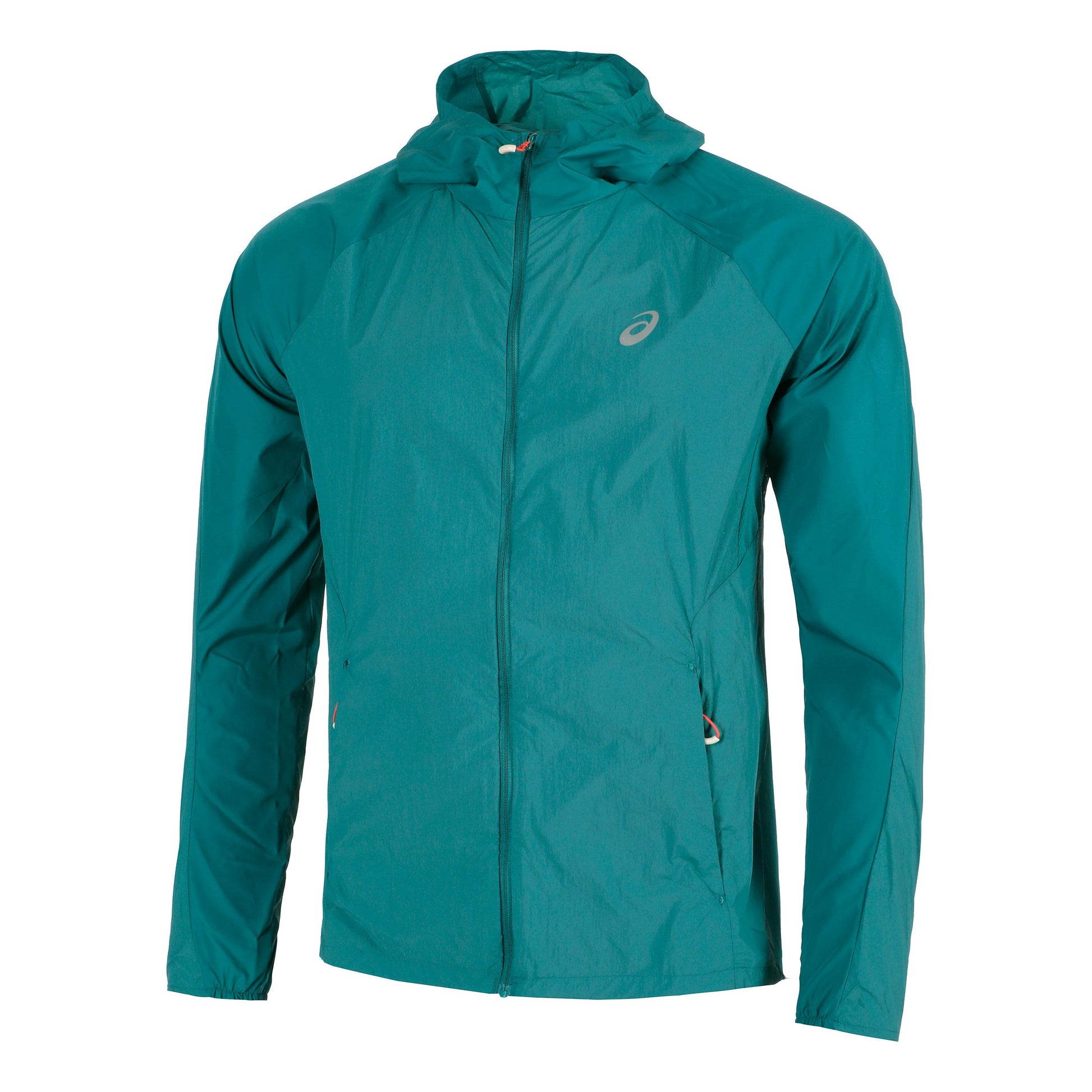 ASICS Road Packable Jacket Laufjacke Herren - türkis