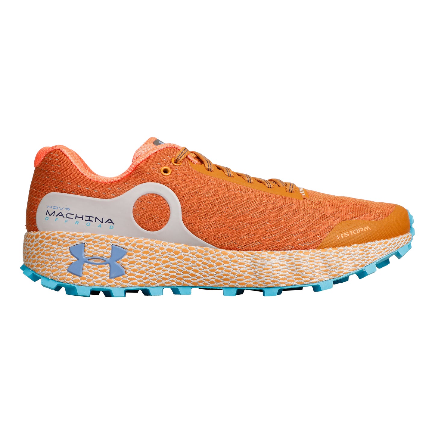 Under Armour HOVR Machina Off Road Trailschuh Herren-Orange,Blau