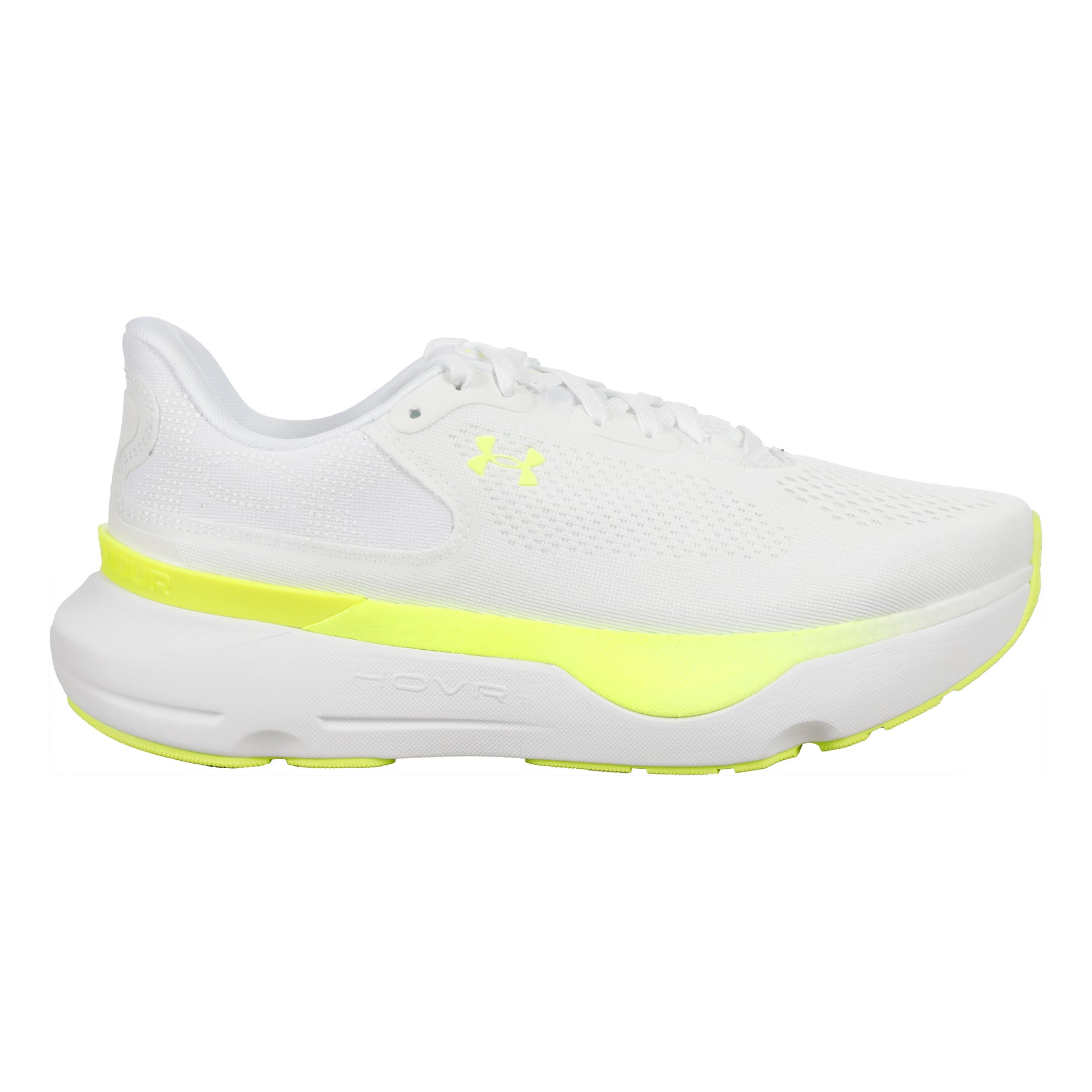 Under Armour Infinite Pro 2 Neutralschuh Damen-Weiß,Neongelb