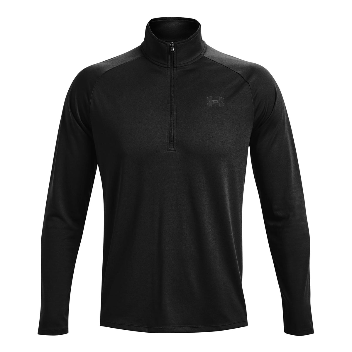 Under Armour Tech 2.0 Half-Zip Longsleeve Herren-Schwarz,Dunkelgrau