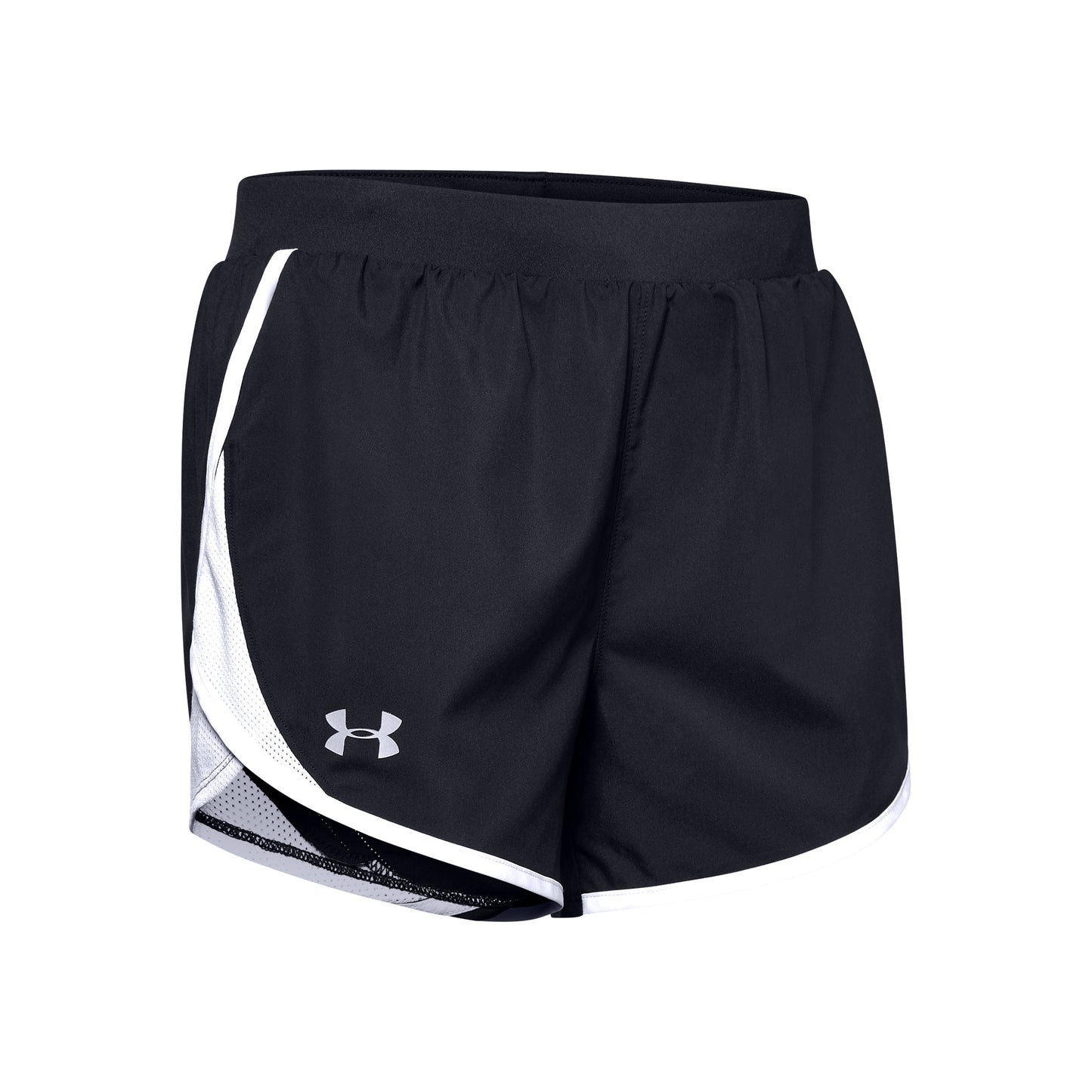 Under Armour Fly-By 2.0 Shorts Damen-Schwarz,Weiß