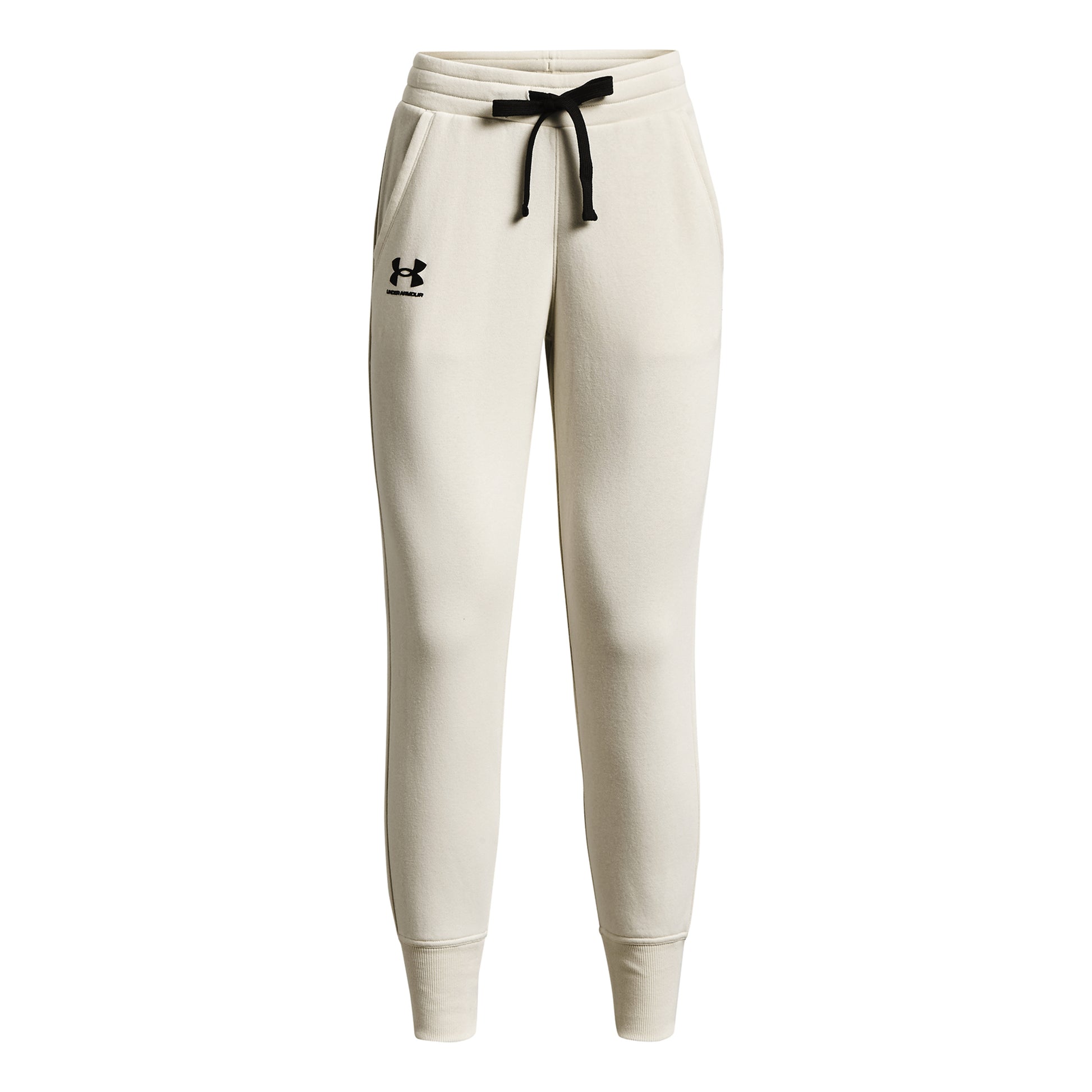 Under Armour Fleece Trainingshose Damen - beige,