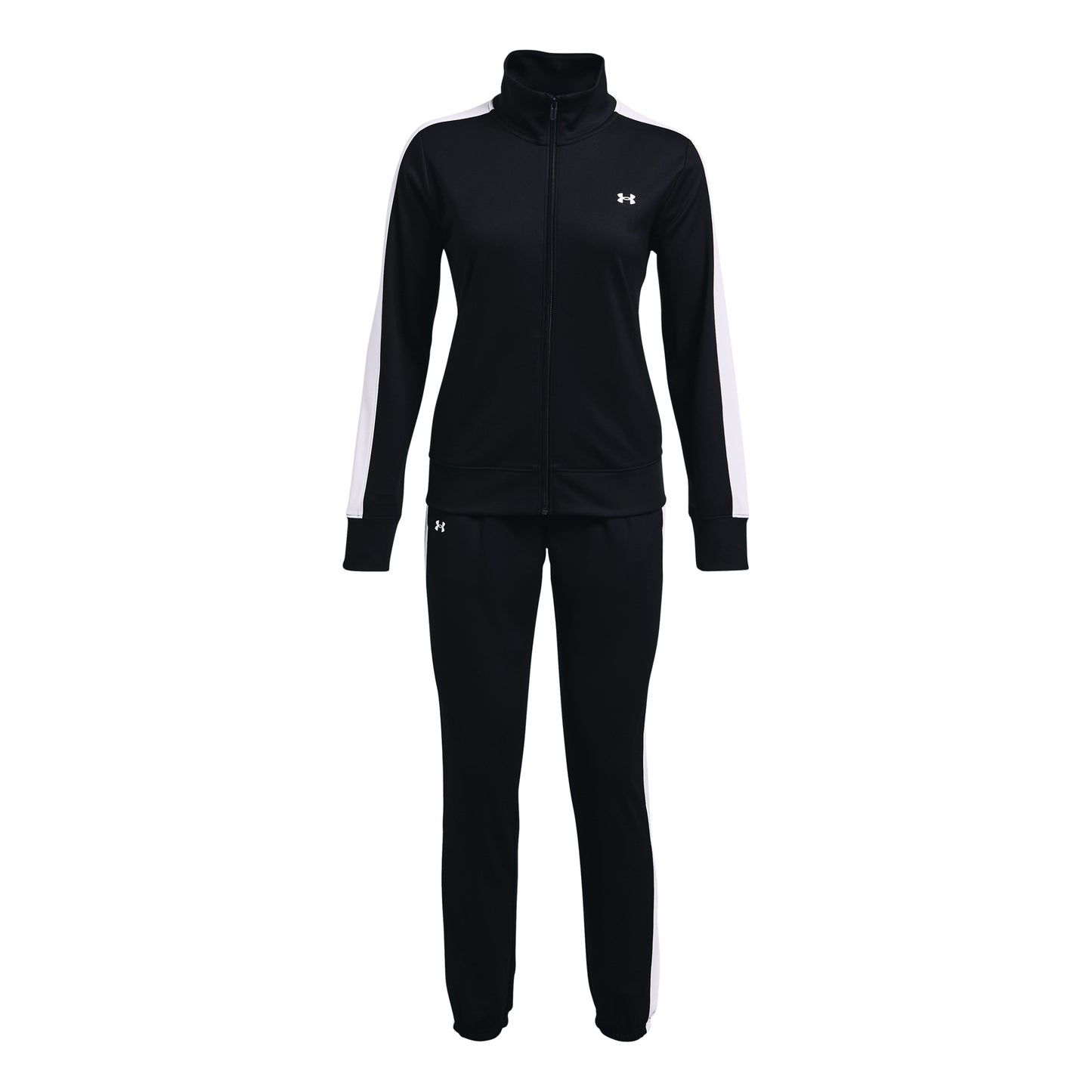 Under Armour Tricot Trainingsanzug Damen-Schwarz