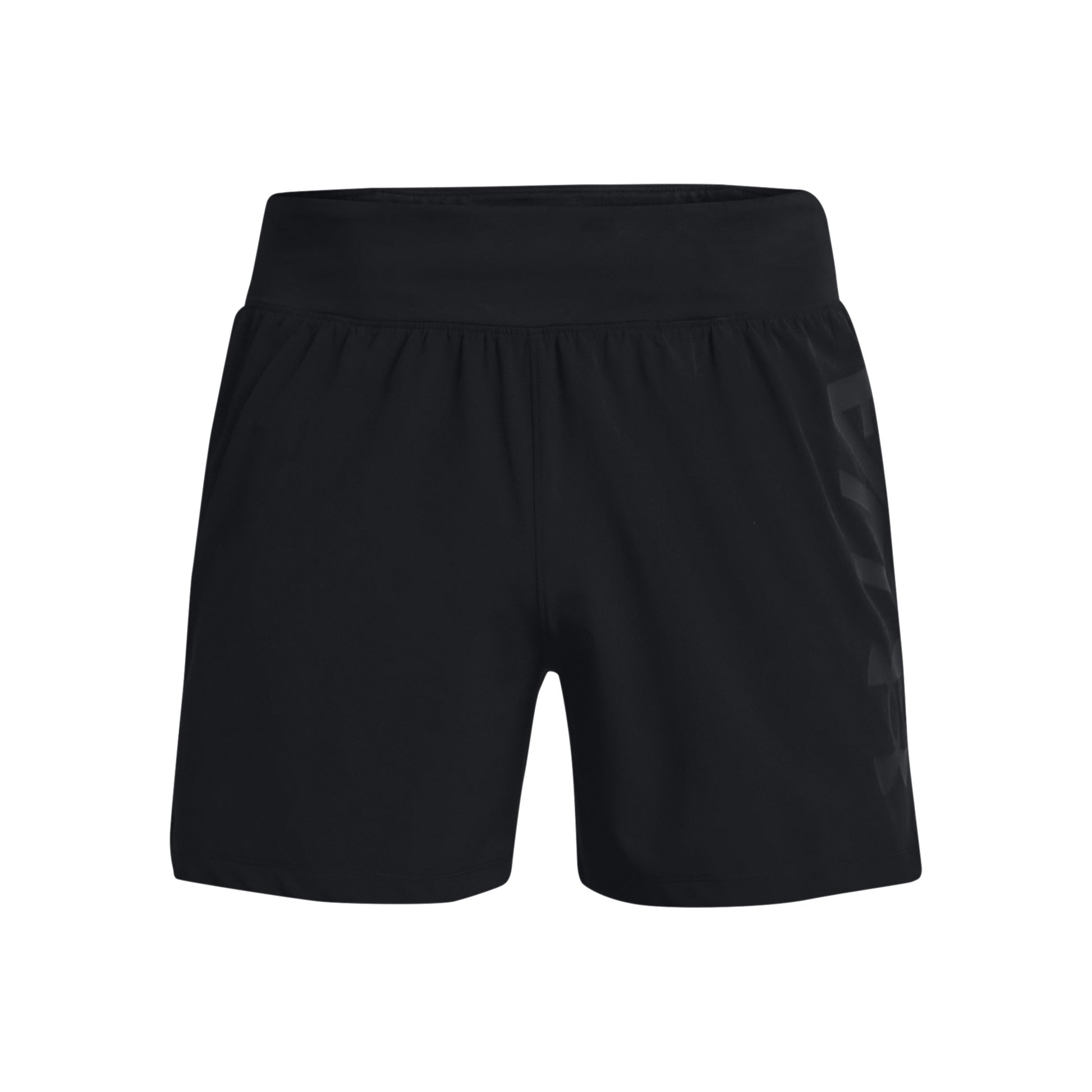 Under Armour Speedpocket 5in Shorts Herren-Schwarz,Grau