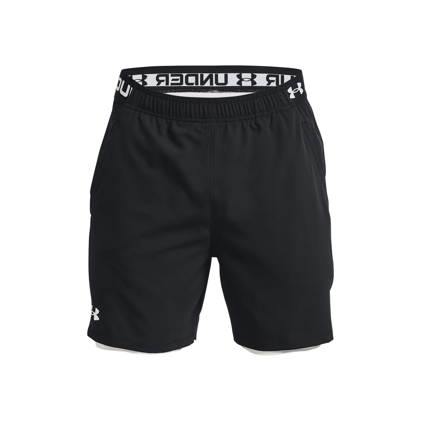 Under Armour Vanish Woven 2in1 Shorts Herren-Schwarz,Weiß