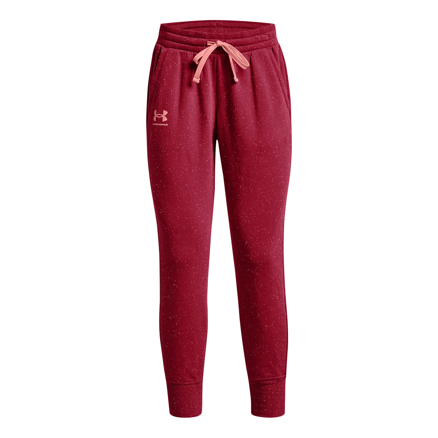 Under Armour Fleece Trainingshose Damen - dunkelrot,