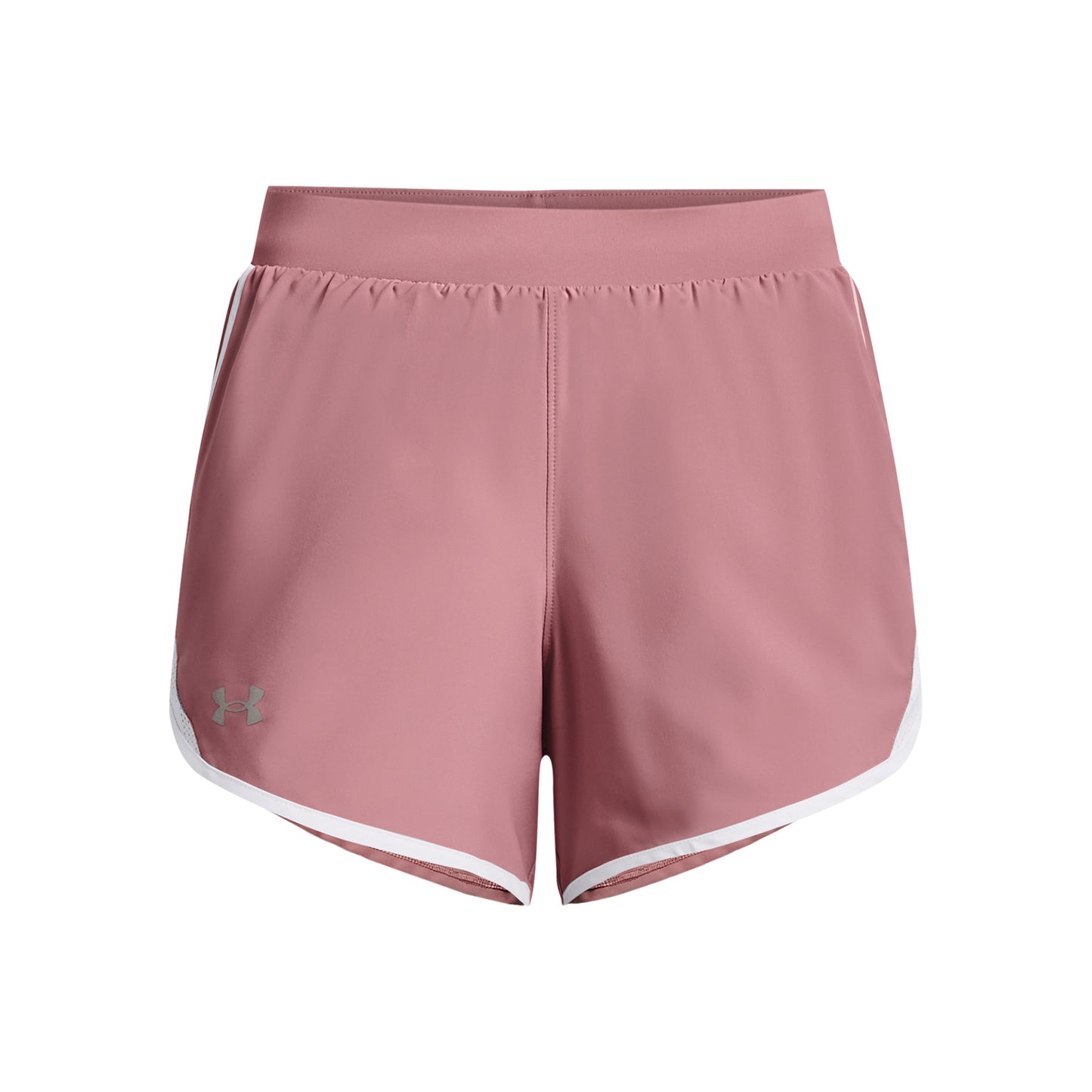 Under Armour Fly By 2.0 Shorts Damen - altrosa, weiß