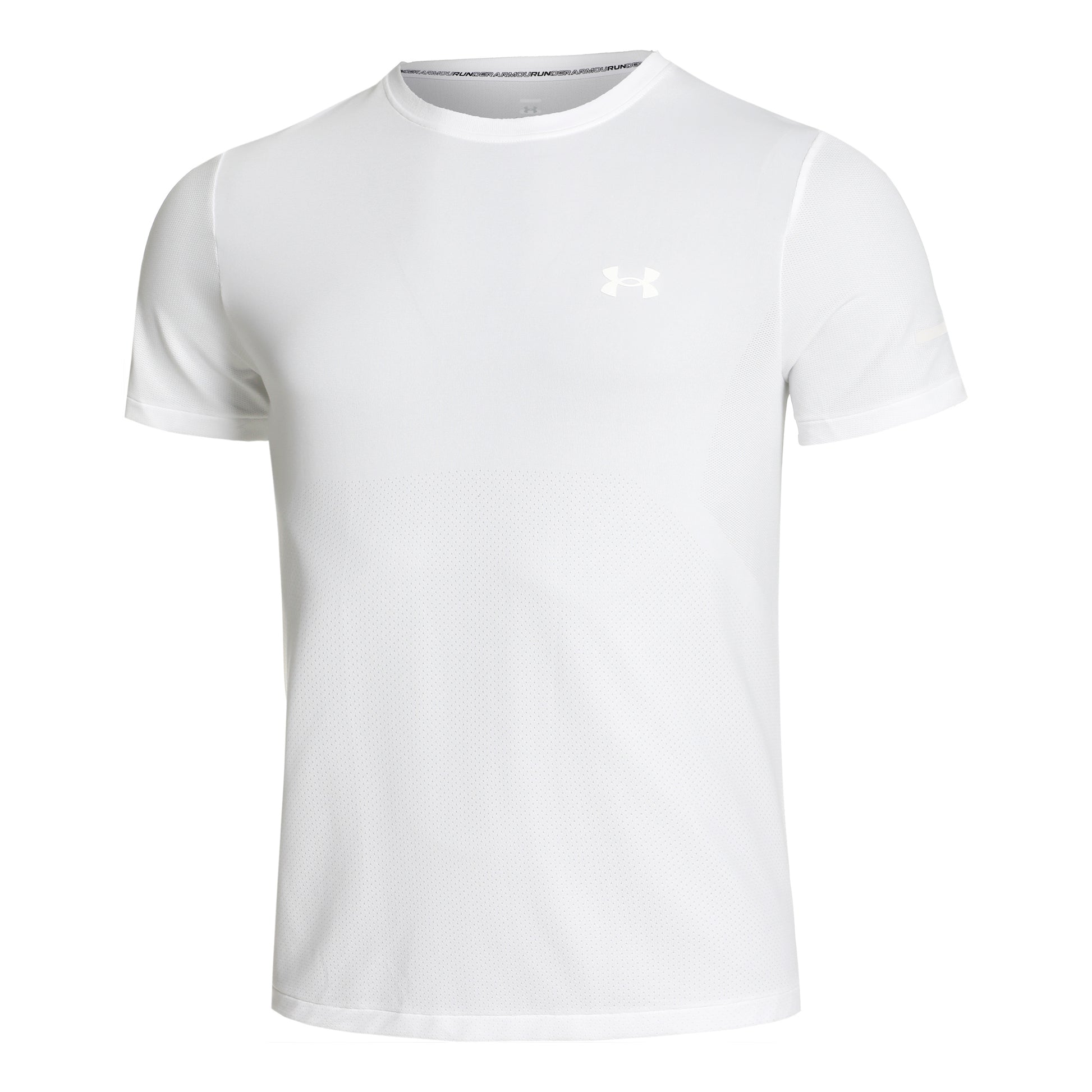 Under Armour Seamless Stride Laufshirt Herren-Weiß