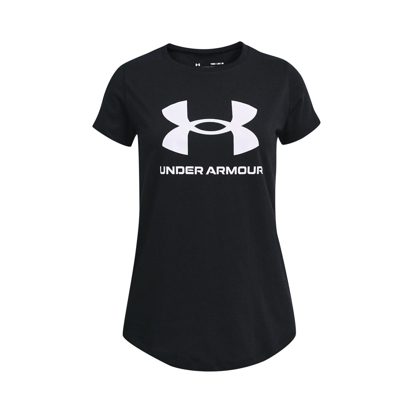 Under Armour Sportstyle Logo T-Shirt Mädchen - schwarz, weiß