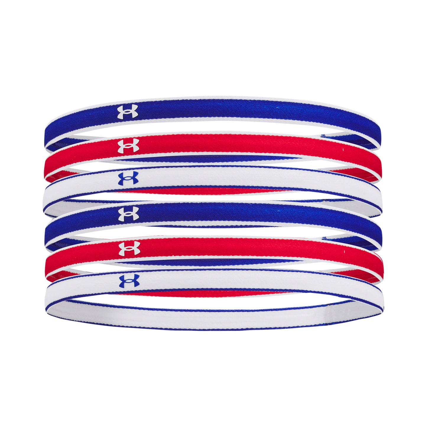Under Armour Mini Haarband 6er Pack Damen-mehrfarbig,dunkelblau